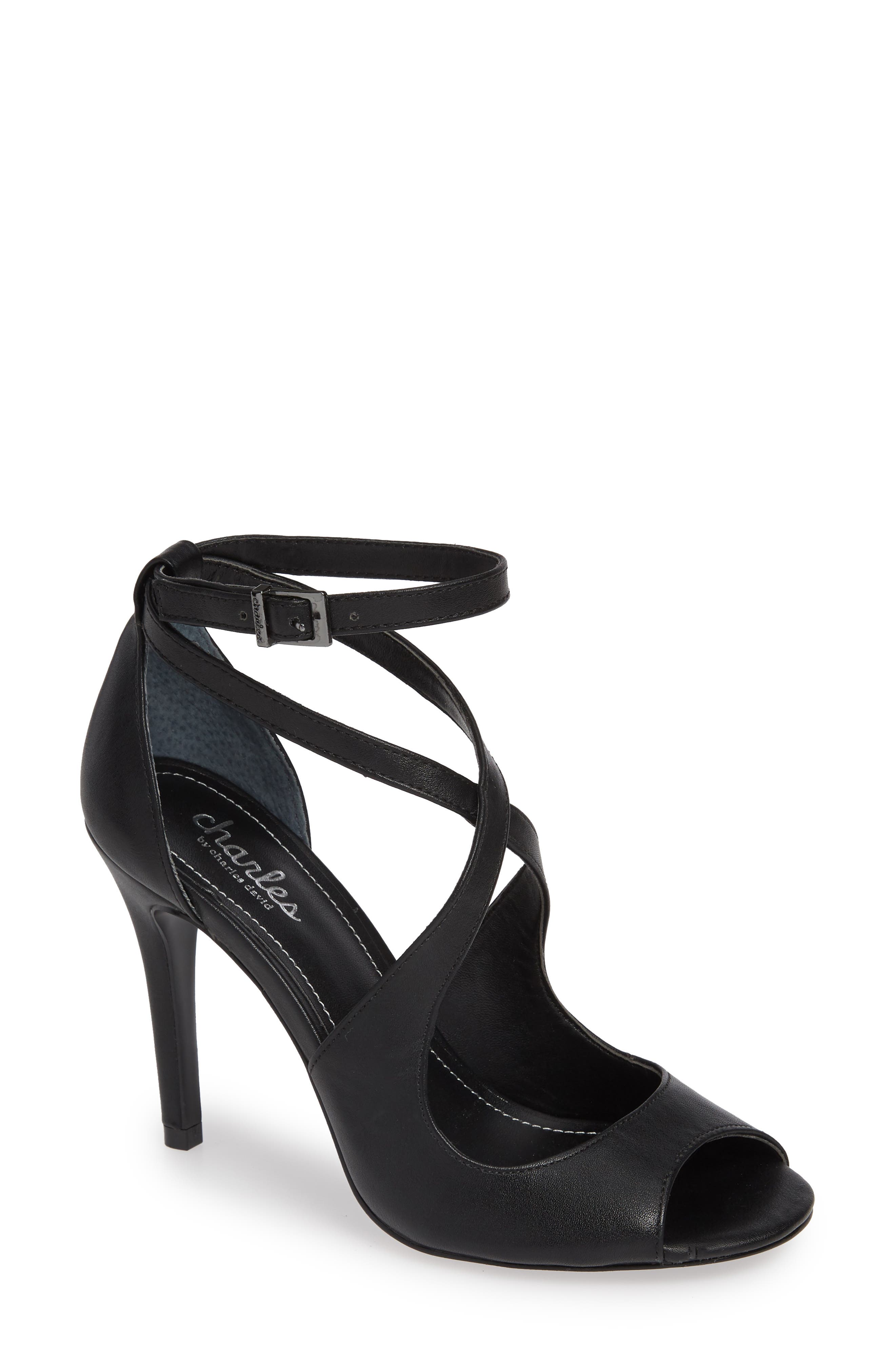 Charles By Charles David Rylan Sandal, Black