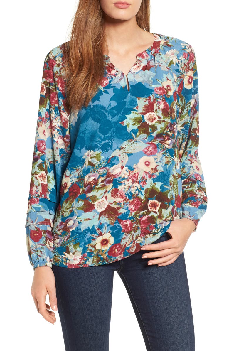 Chaus Botanical Print Blouse | Nordstrom