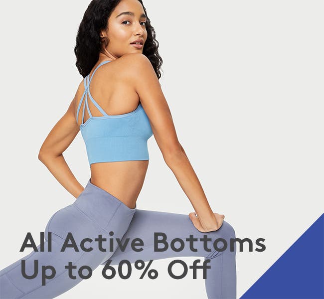 All Active Bottoms Up to 60% Off