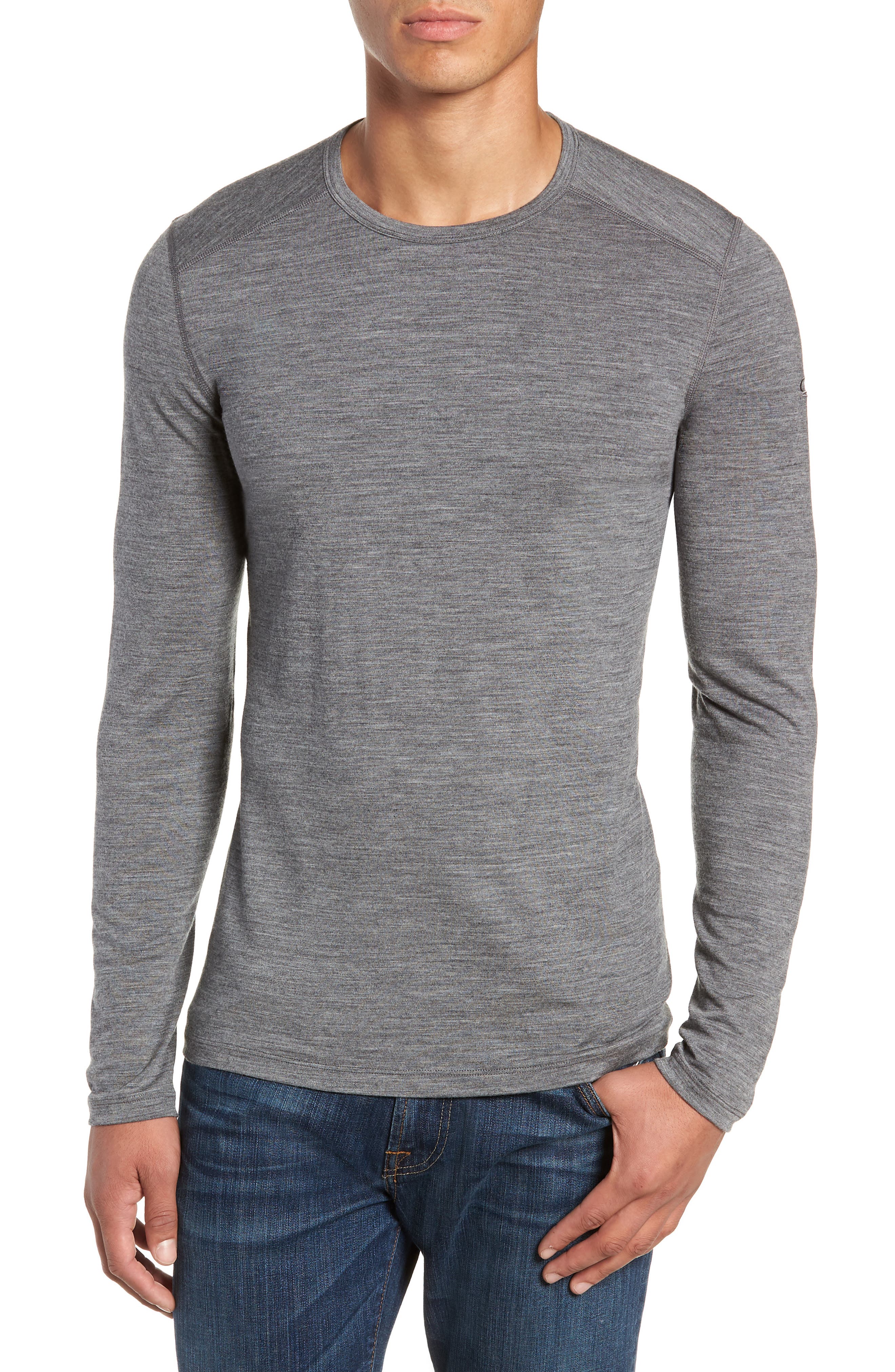Icebreaker Oasis Long Sleeve Merino Wool Base Layer T-Shirt