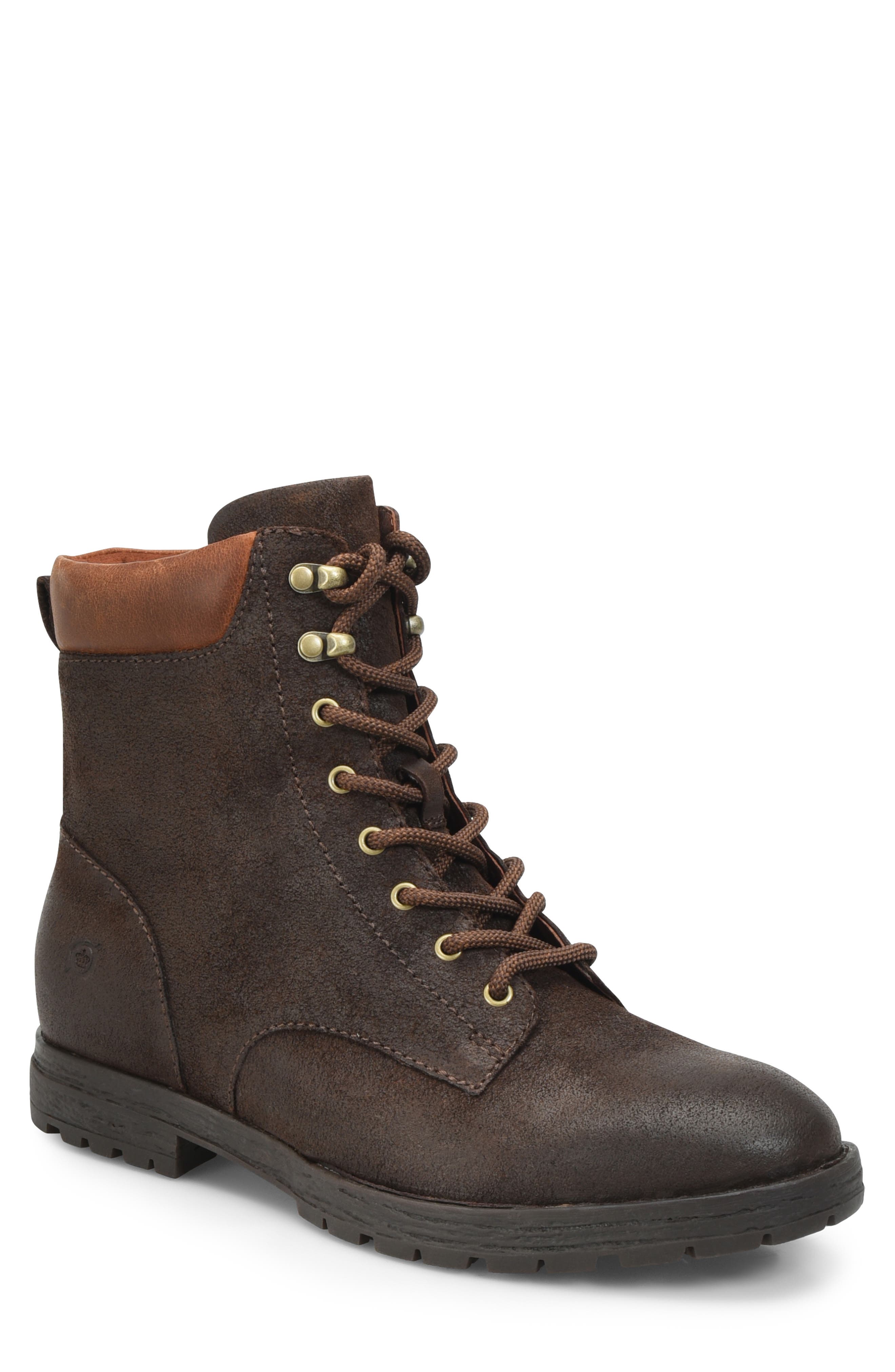 B?rn Pike Waterproof Lace-Up Boot, Brown