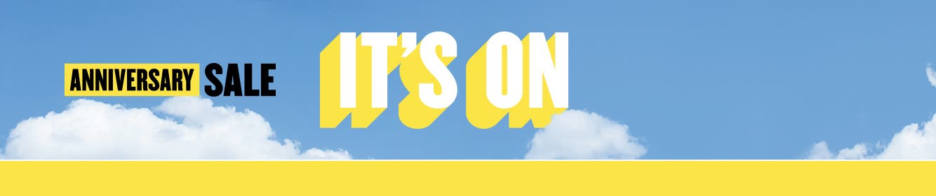 Anniversary Sale is on now.
