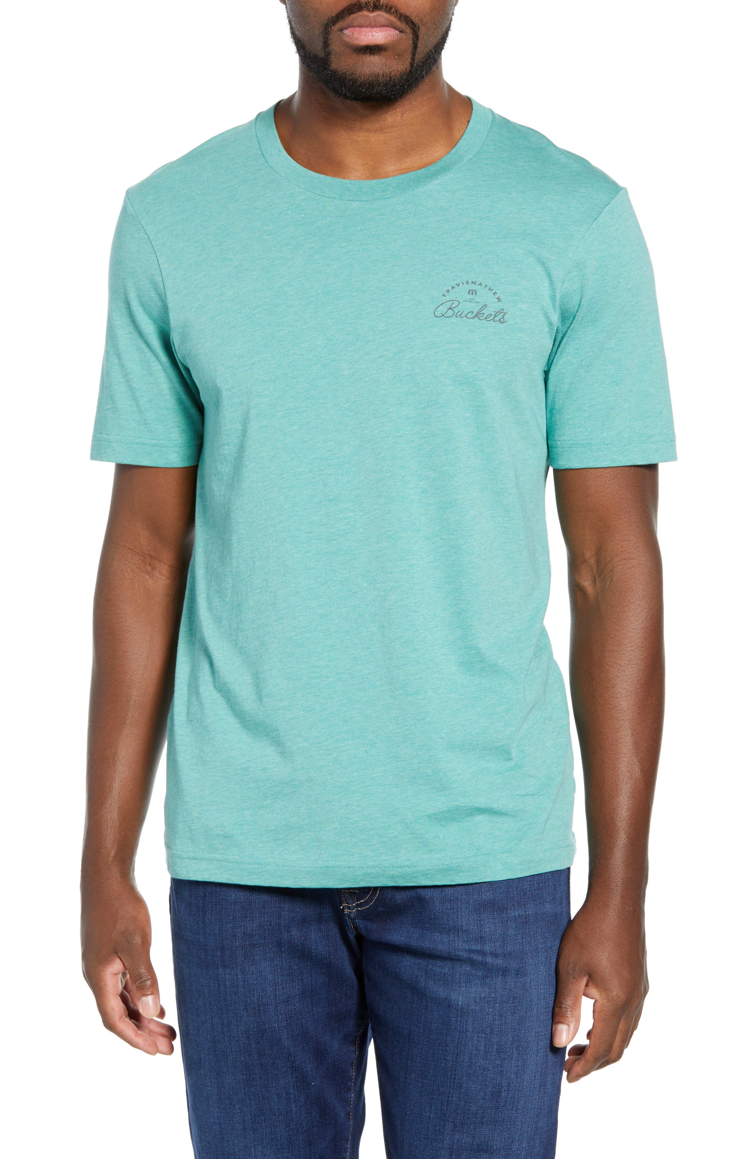 Travismathew Pay Attention Graphic T-Shirt, Green
