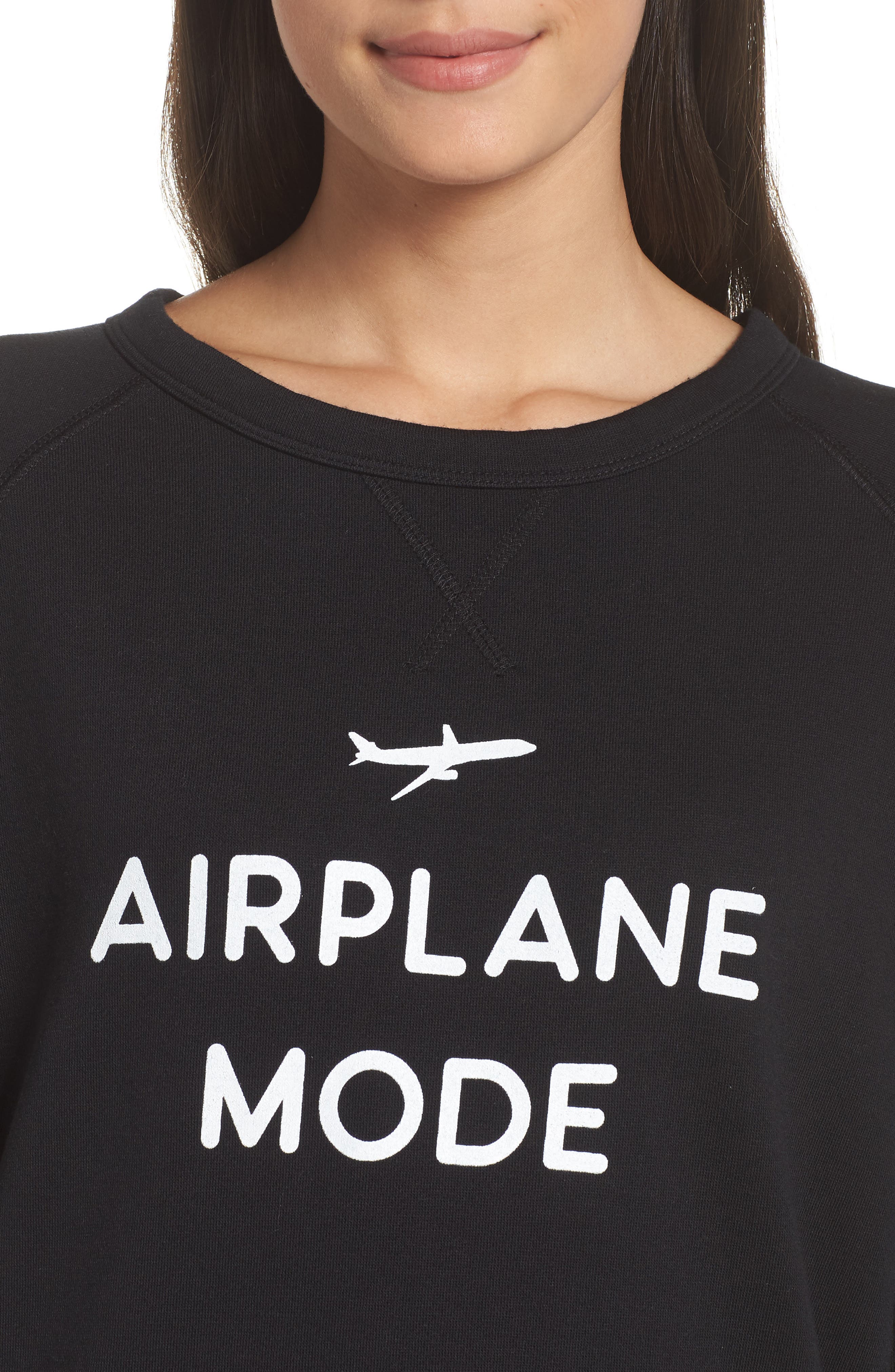 the laundry room airplane mode sweatshirt