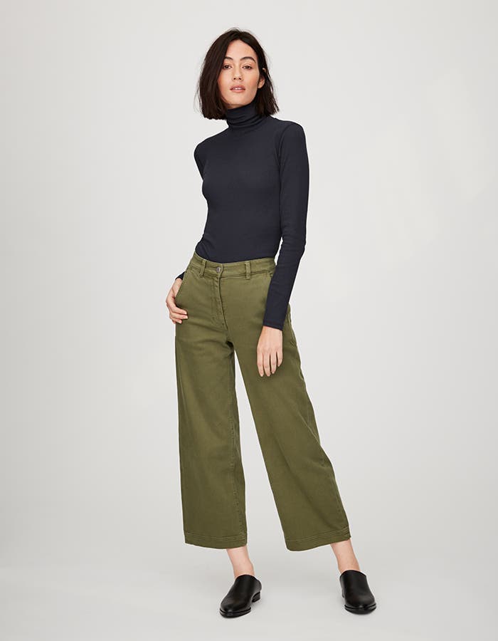 Pop-In@Nordstrom Welcomes Everlane: Women's wide-leg crop pants, $68.