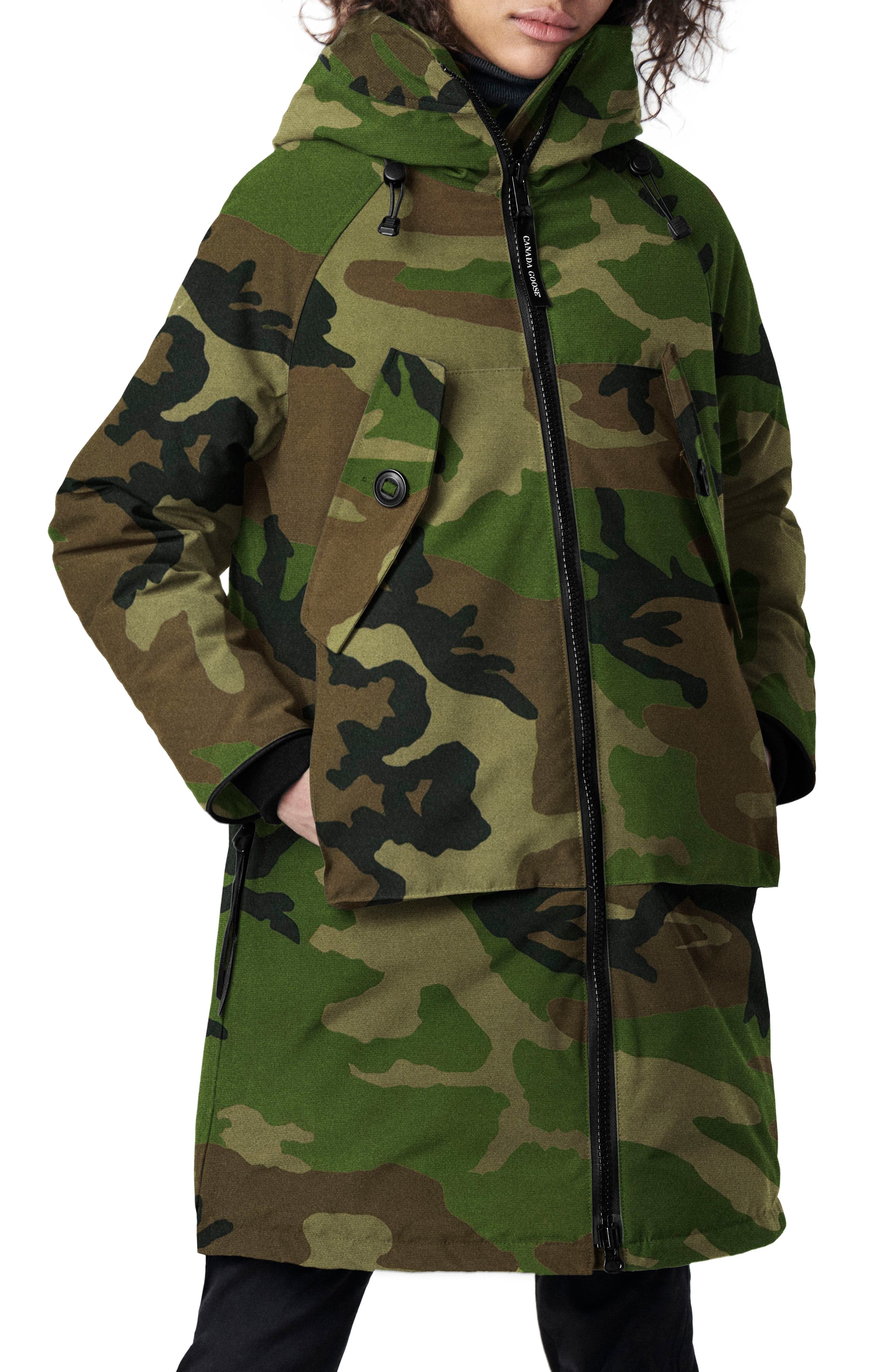 Canada Goose Olympia Down Parka, (2-4) - Green