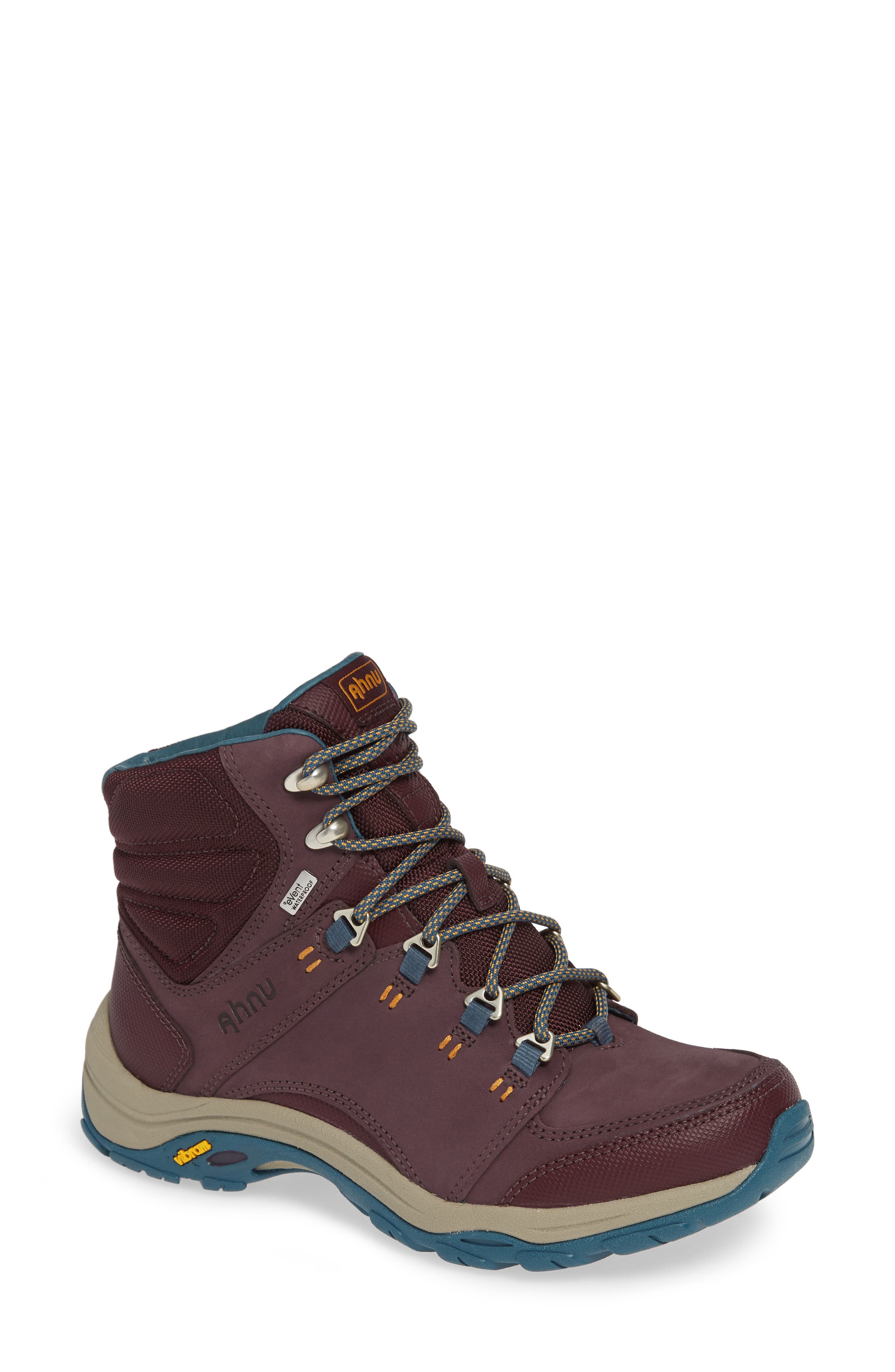 Ahnu By Teva Montara Iii Waterproof Hiking Boot, Purple
