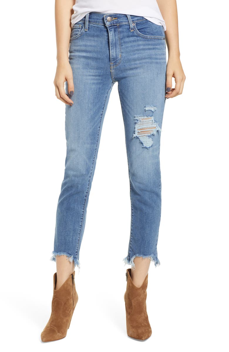 Levi's 724 utility cropped jeans Outlet