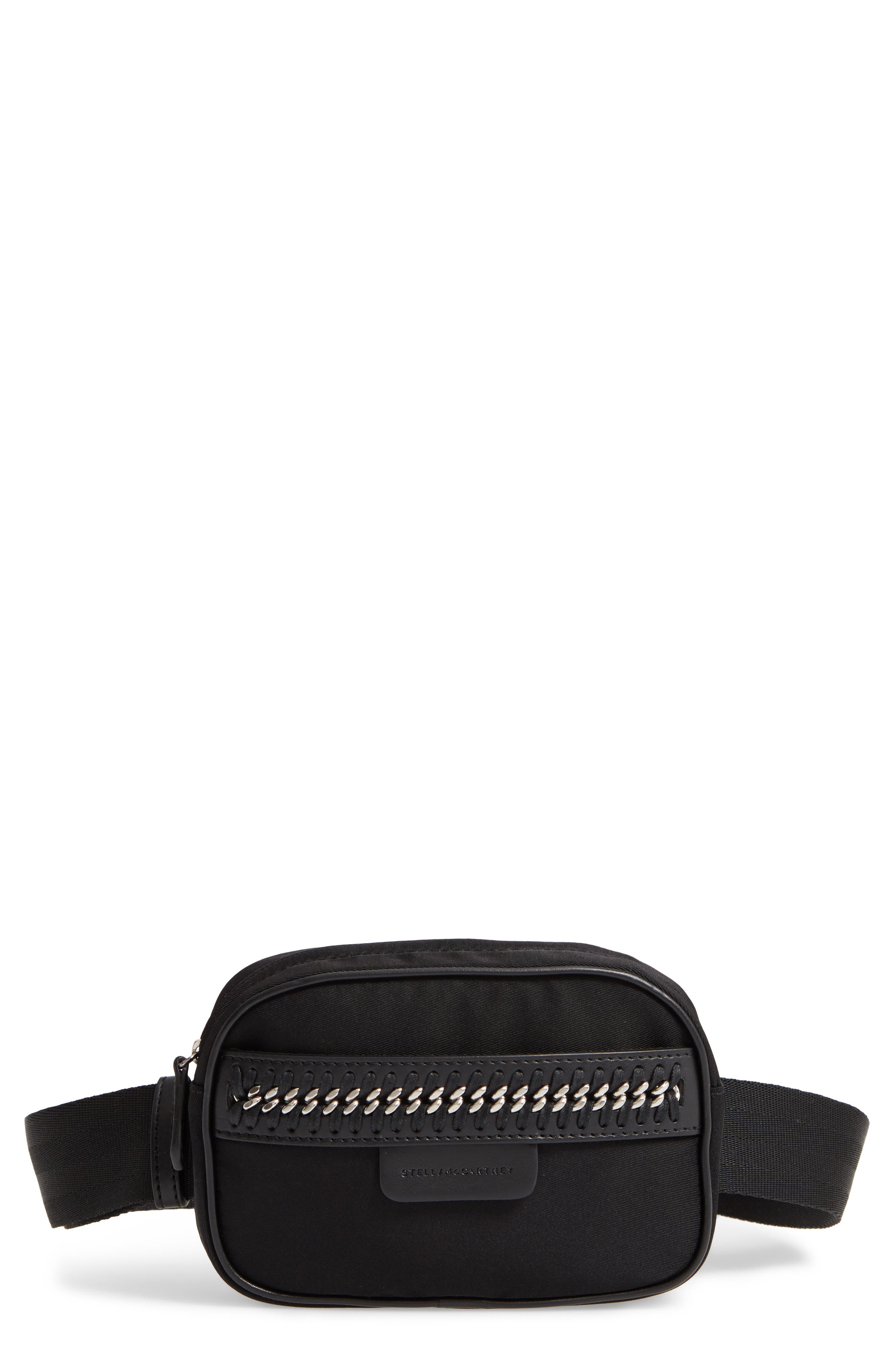 Stella Mccartney Nylon Convertible Belt Bag - Black