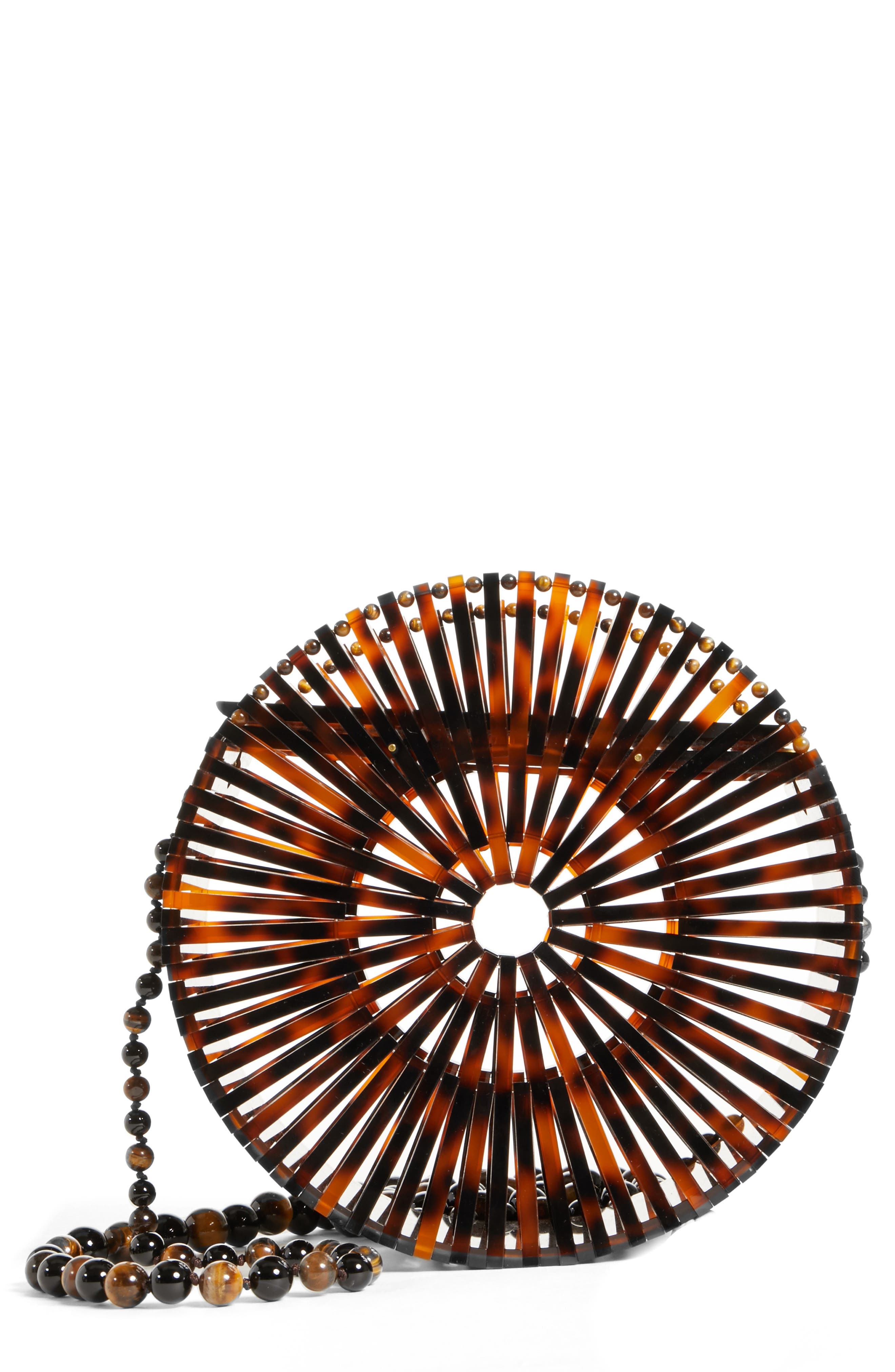 CULT GAIA Luna Crossbody Bag, Main, color, TORTOISE