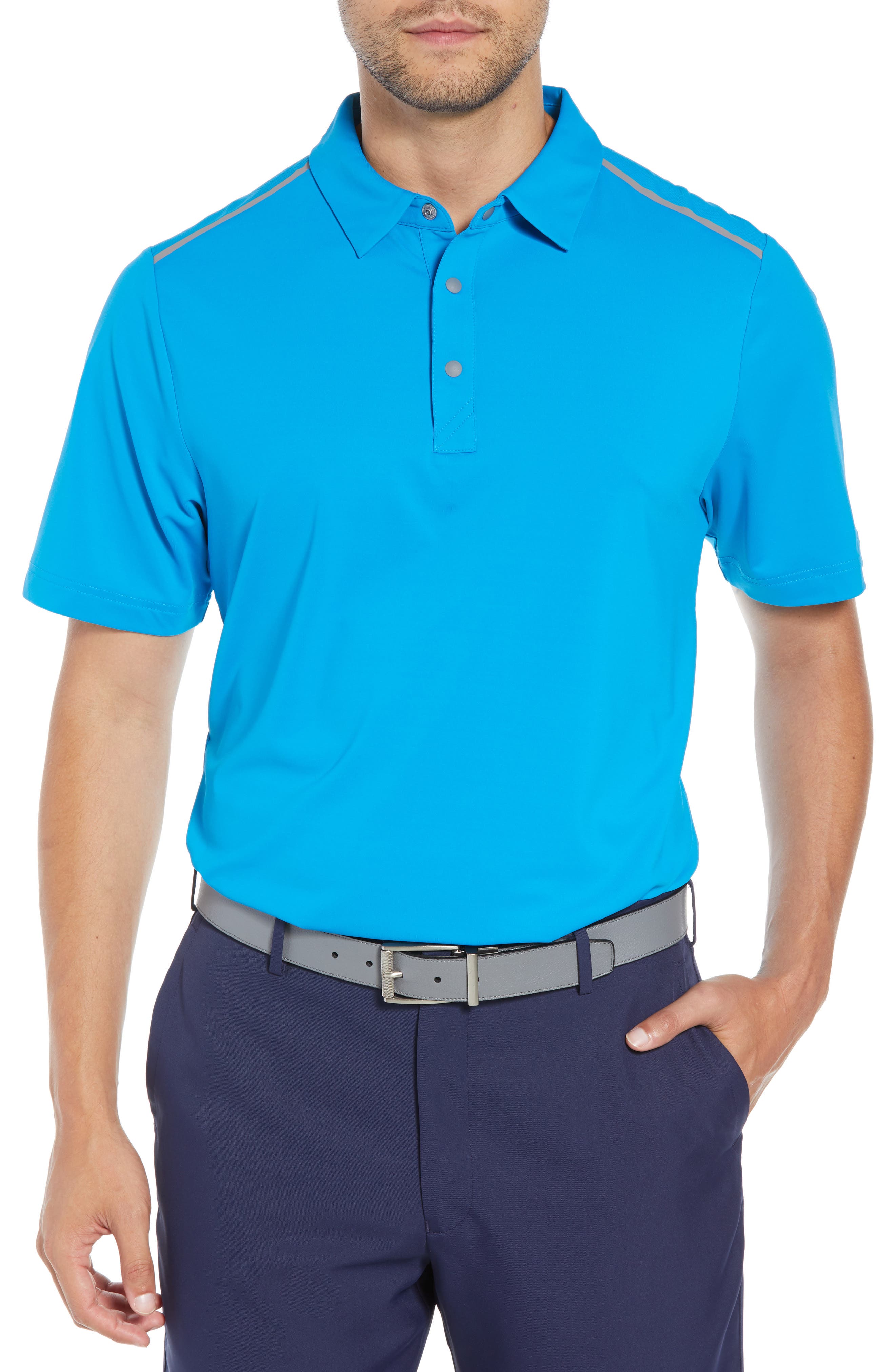 Cutter & Buck Fusion Classic Fit Polo, Blue