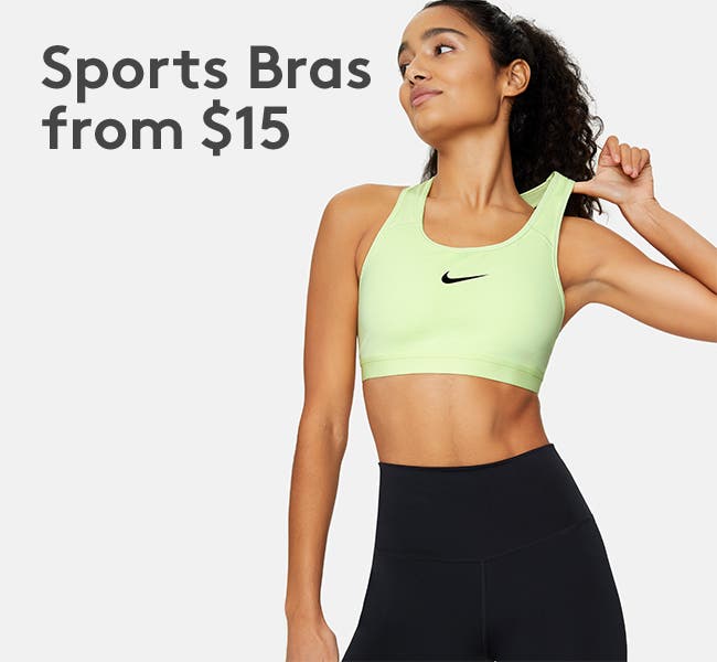 Sports Bras from $15