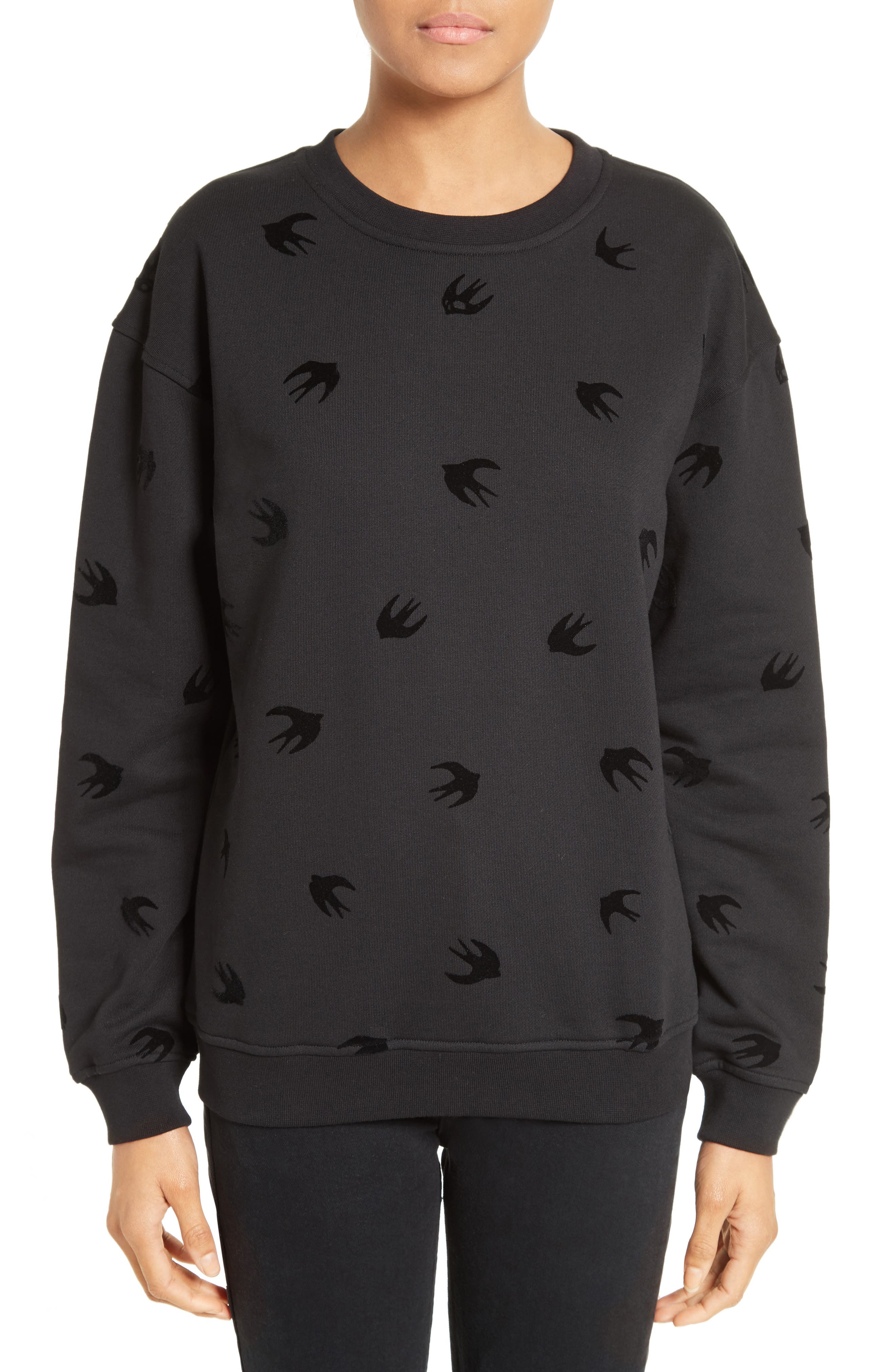 McQ Alexander McQueen Swallow Classic Sweatshirt Nordstrom