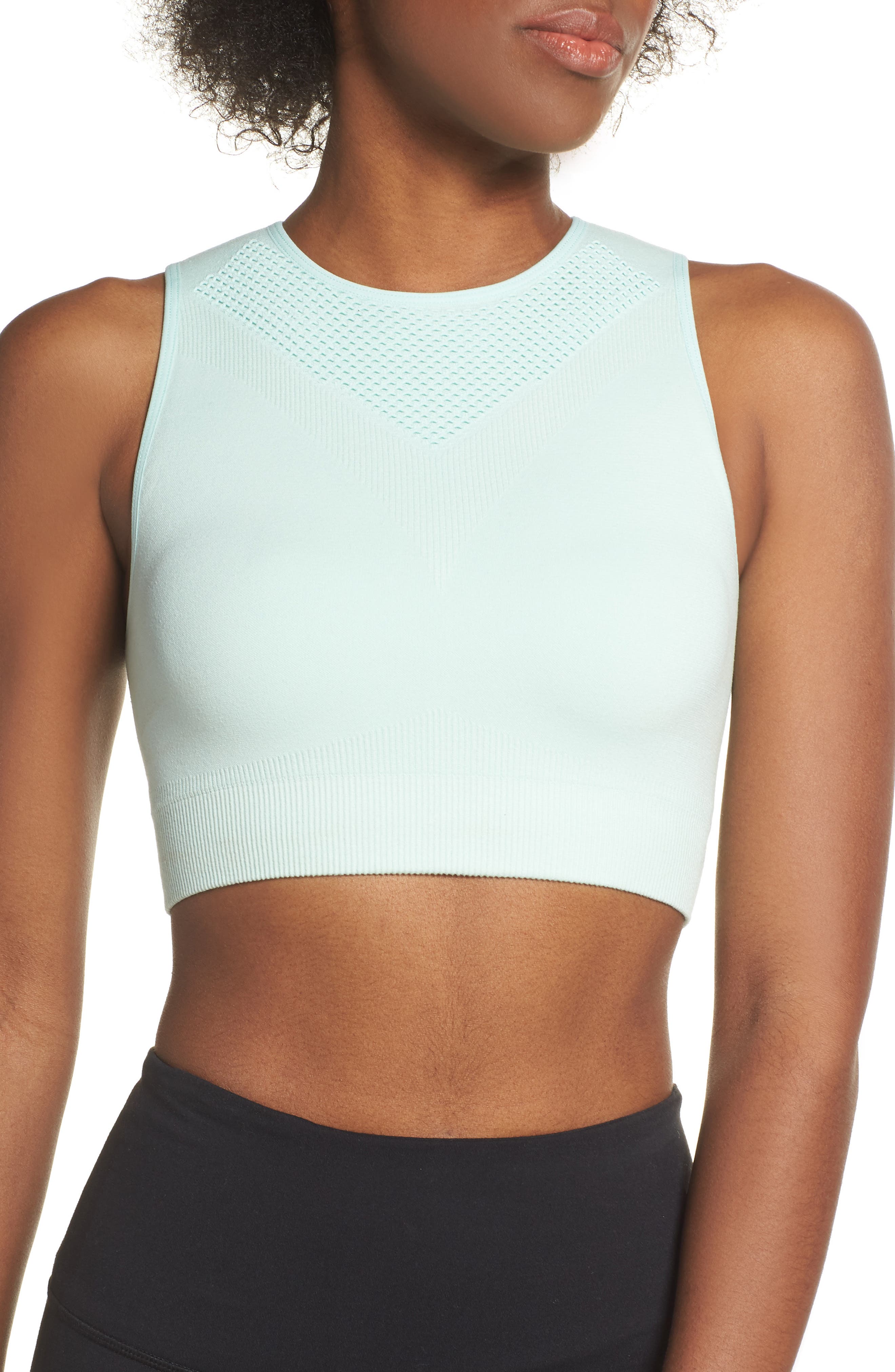 Zella So True Seamless Longline Sports Bra