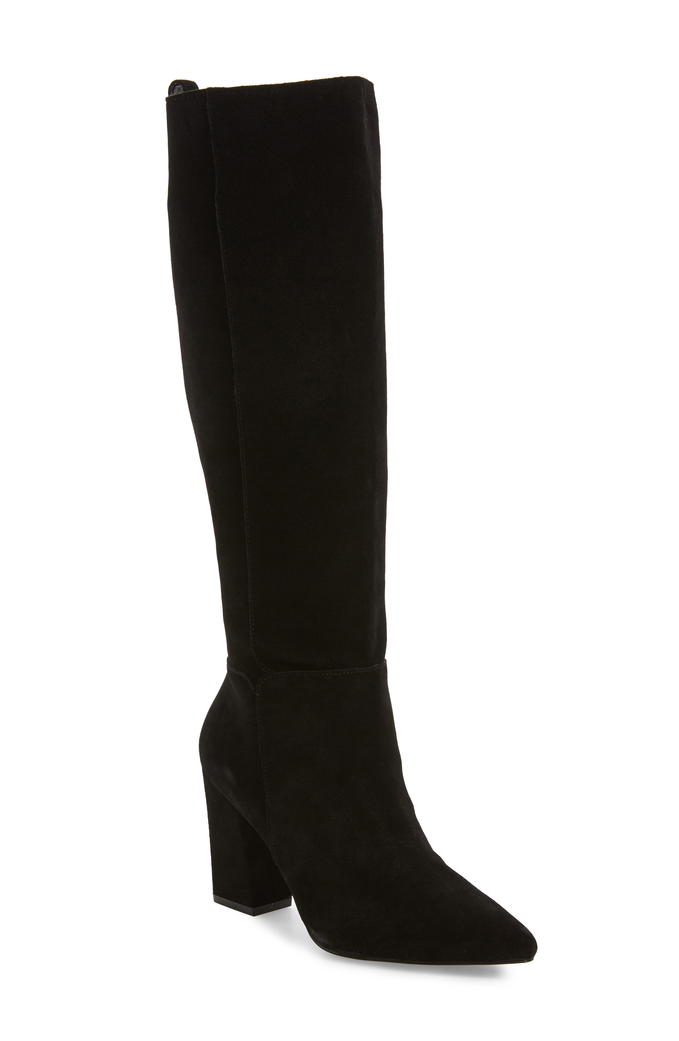 Steve Madden Raddle Knee High Boot- Black