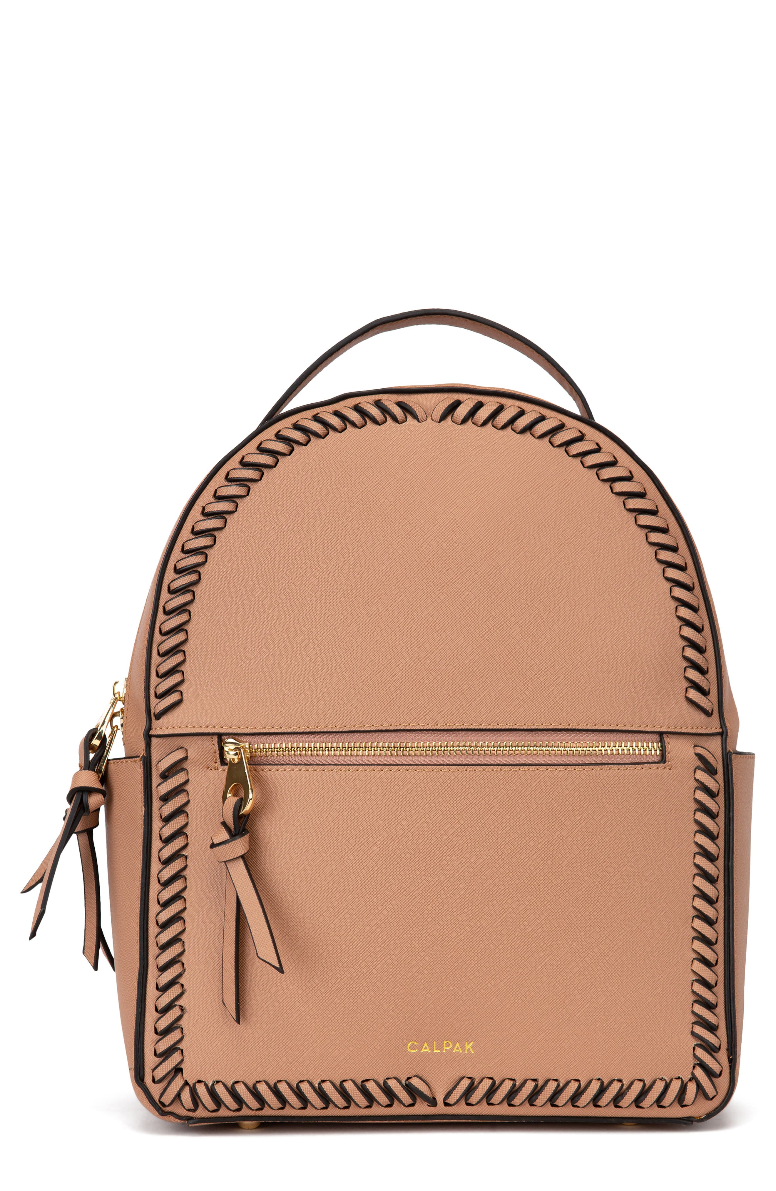 CALPAK Kaya Faux Leather Round Backpack Nordstrom