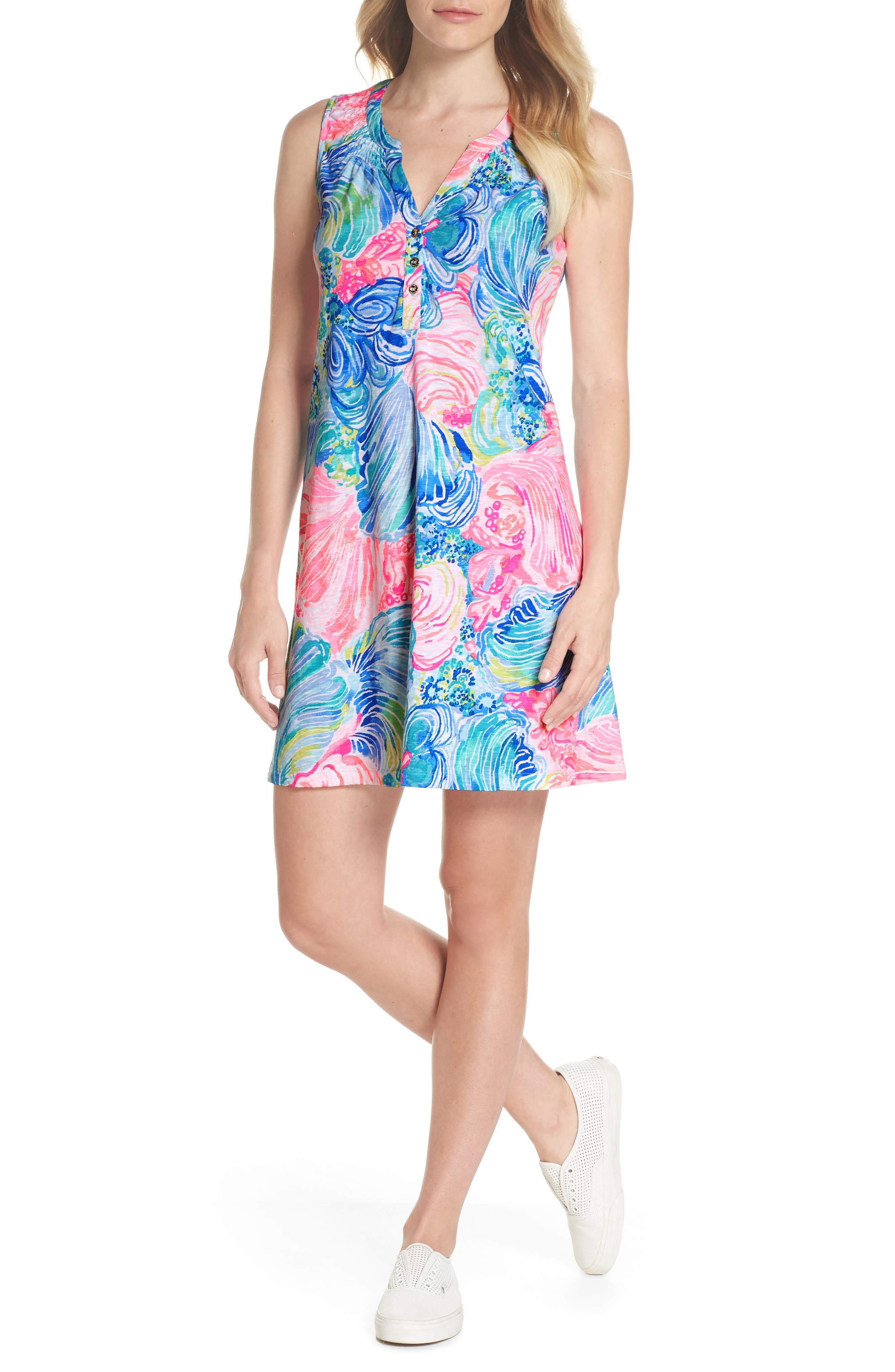 Lilly Pulitzer Essie Shift Dress, Blue