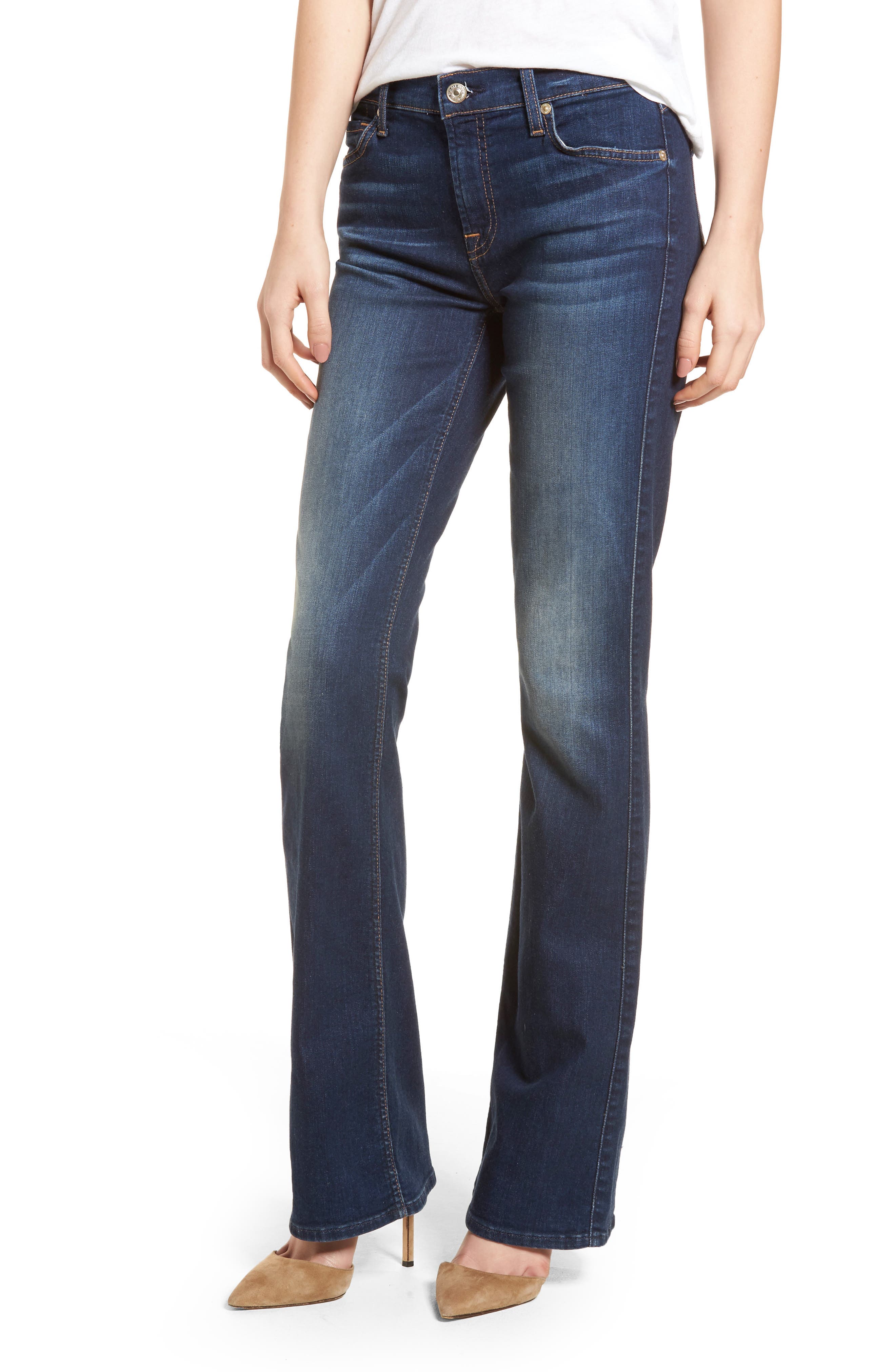Women's 7 For All Mankind B(Air) Iconic Bootcut Jeans Women's 7 For All Mankind B(Air) Iconic Bootcut Jeans