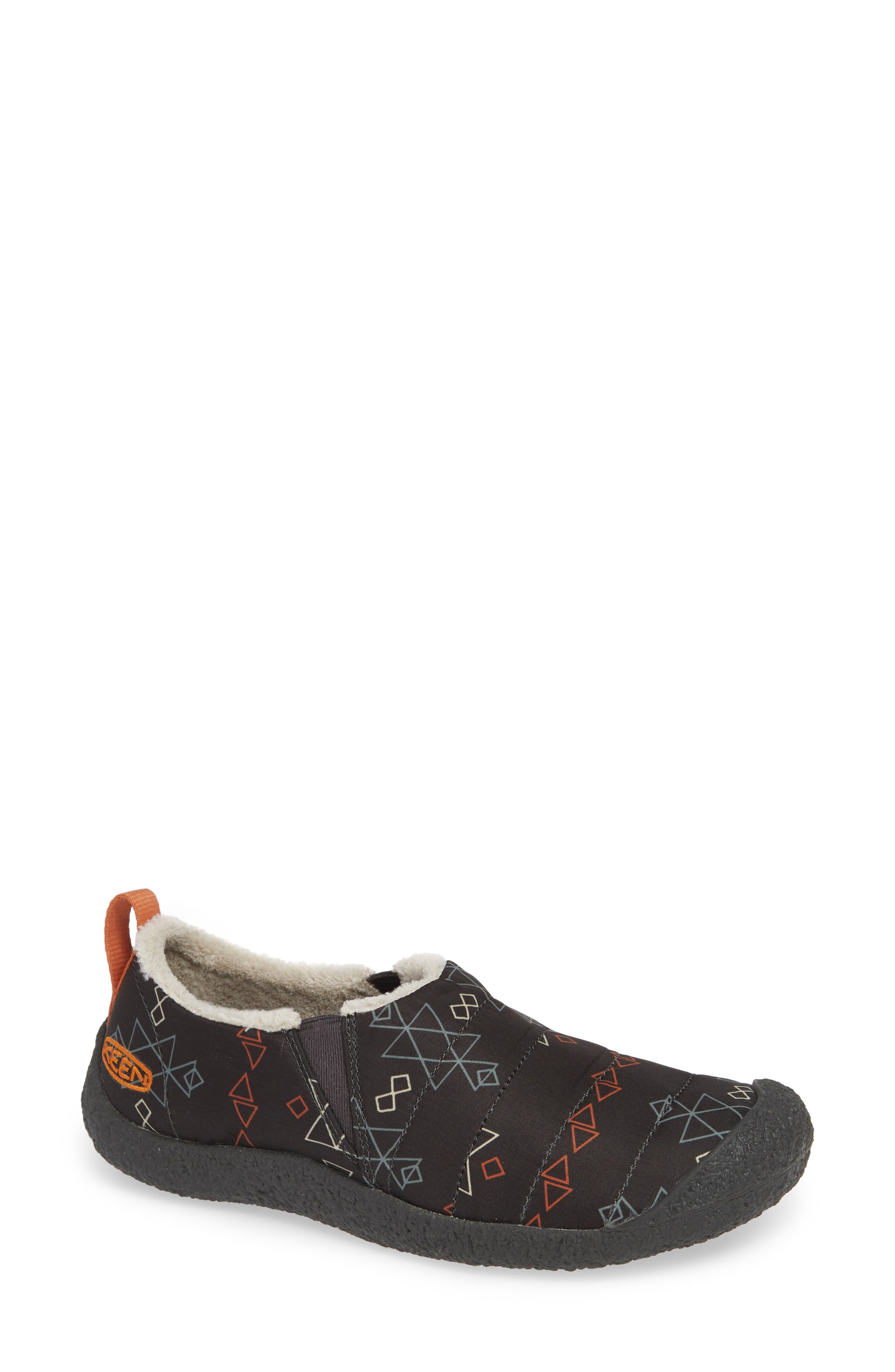 Keen Howser Ii Print Slip-On- Black