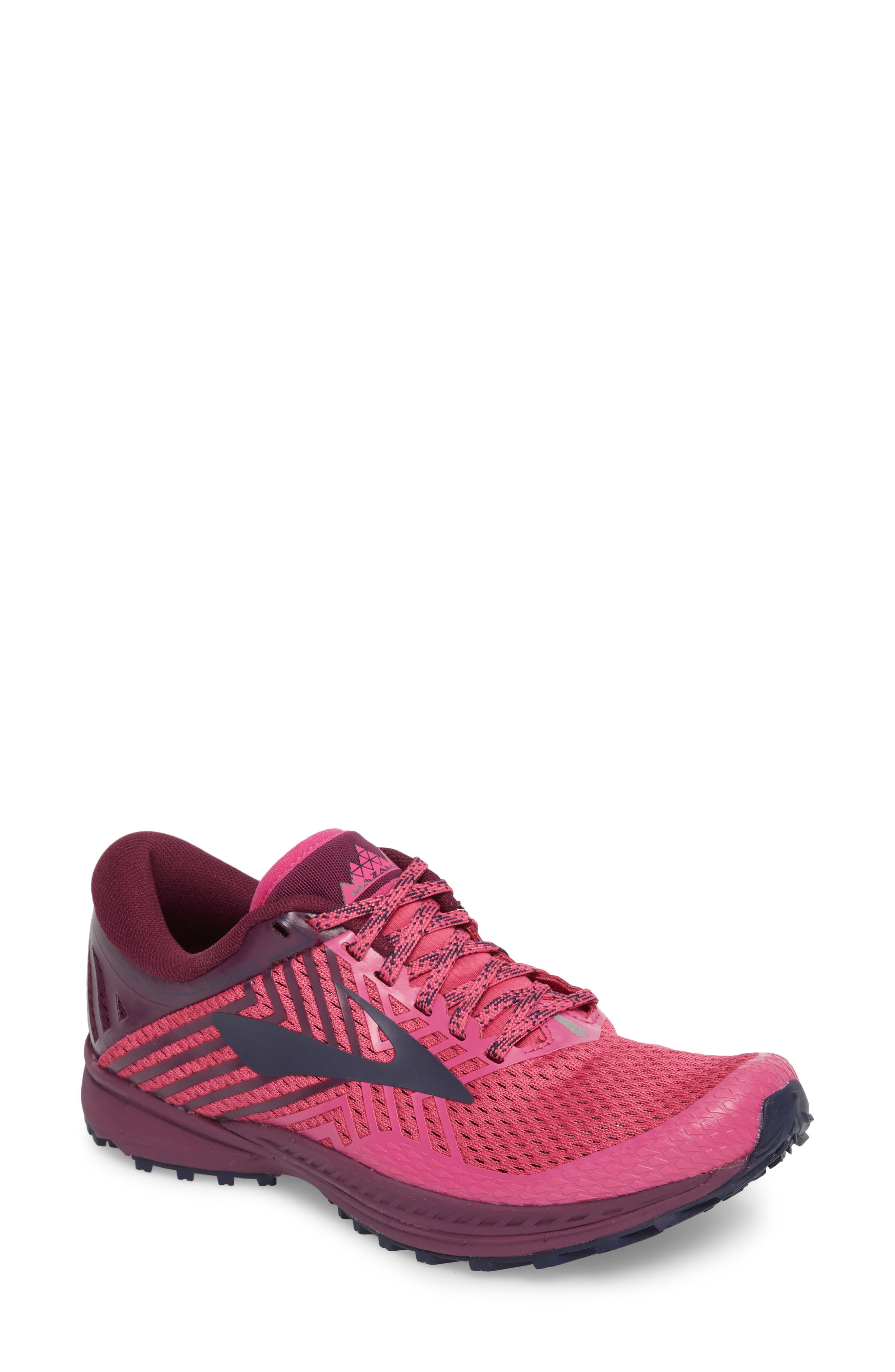 Brooks Mazama 2 Trail Running Shoe, Pink