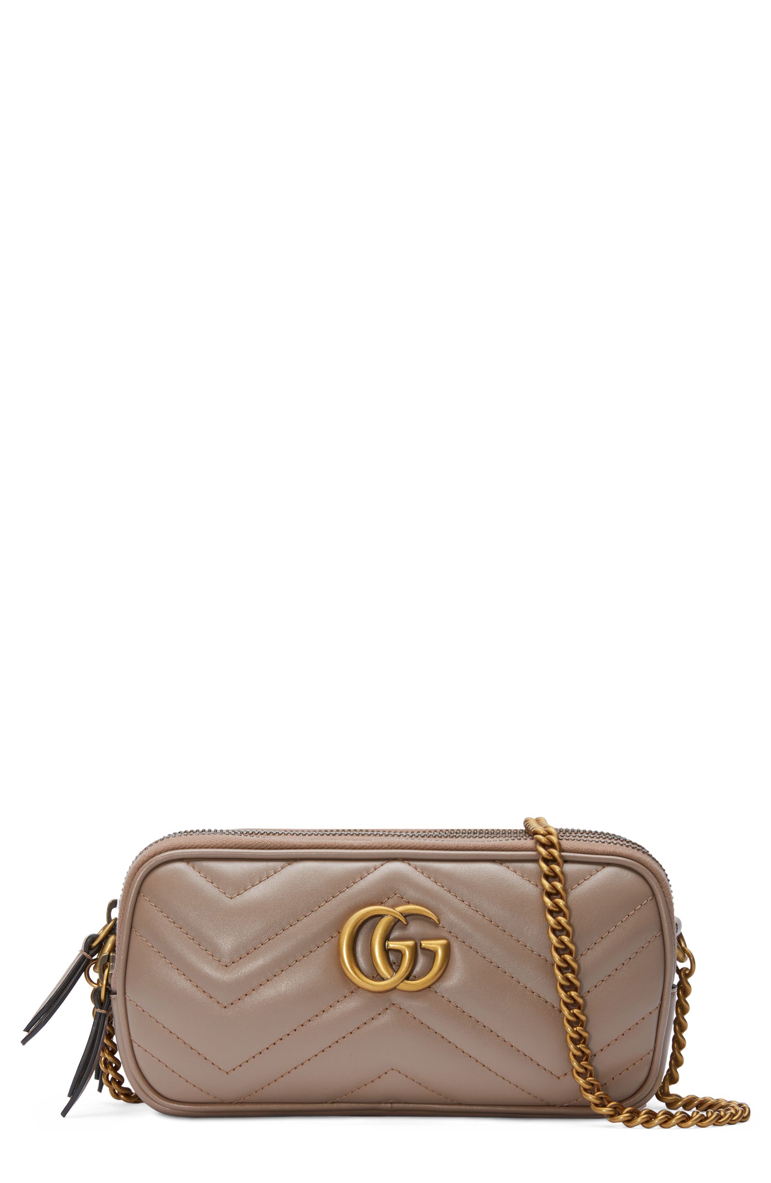 gucci leather crossbody bag