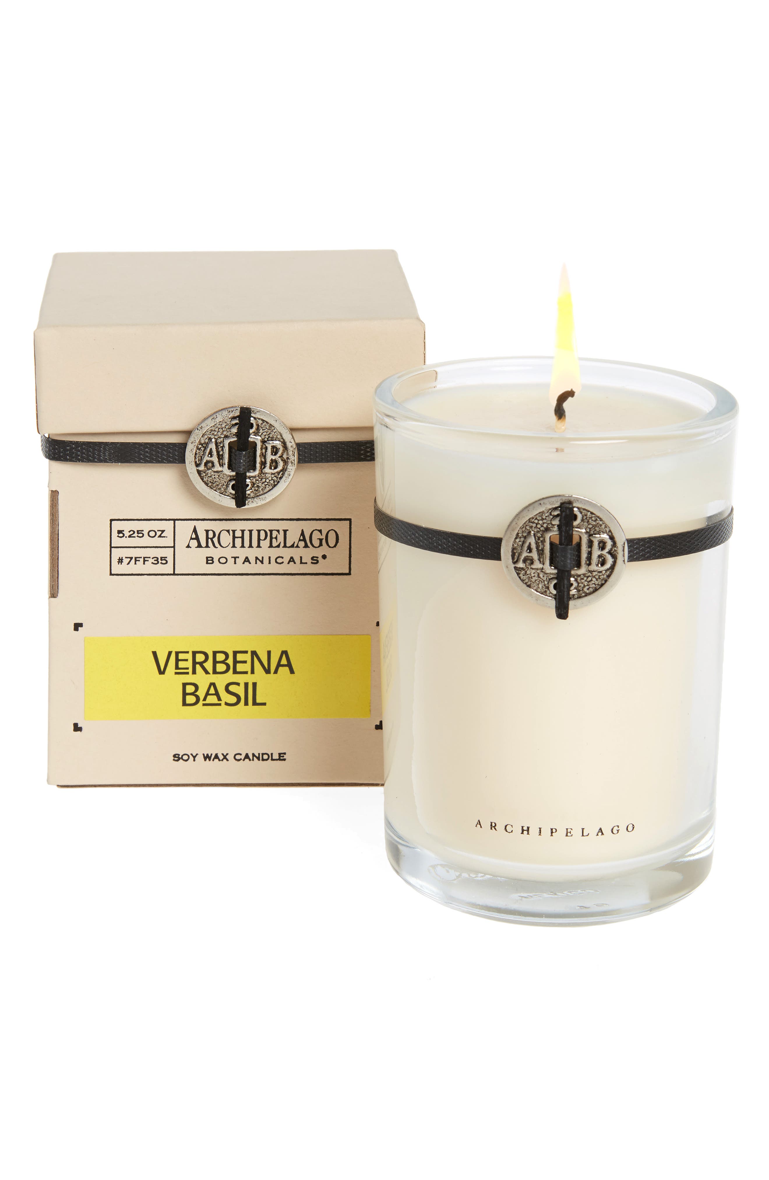 UPC 755167071058 product image for Archipelago Botanicals Signature Soy Wax Candle Verbena Basil One Size | upcitemdb.com