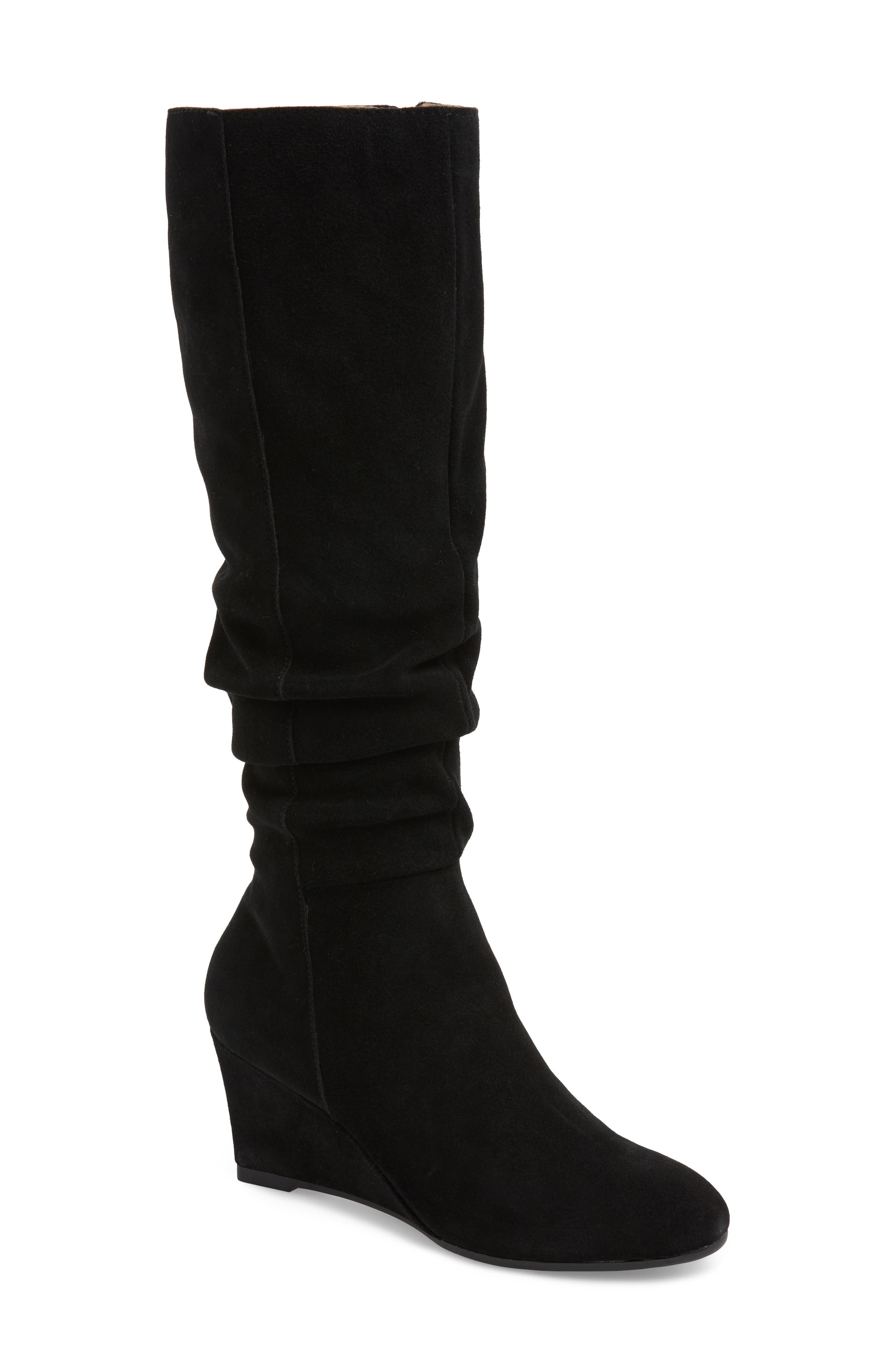 Bettye Muller Concepts Carole Knee High Boot- Black