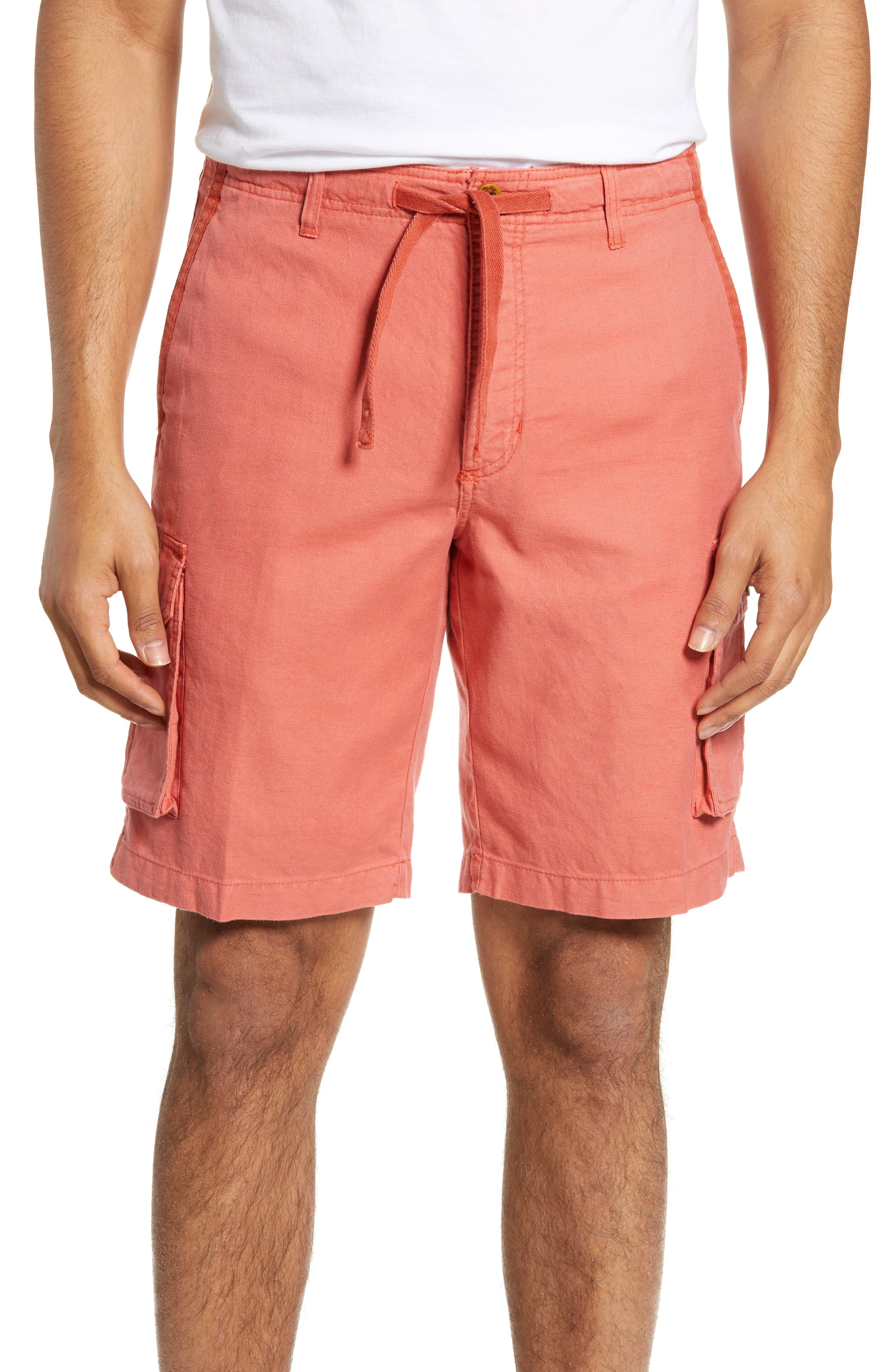 Tommy Bahama Soleil Beach Cargo Shorts, Red