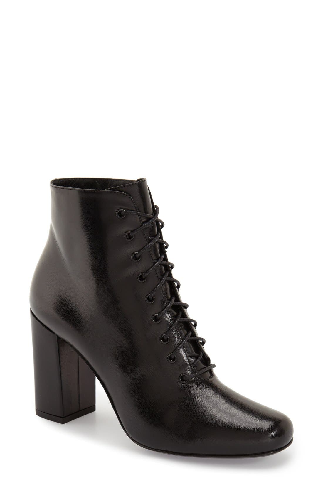 Saint Laurent 'Babies' LaceUp Bootie (Women) Nordstrom