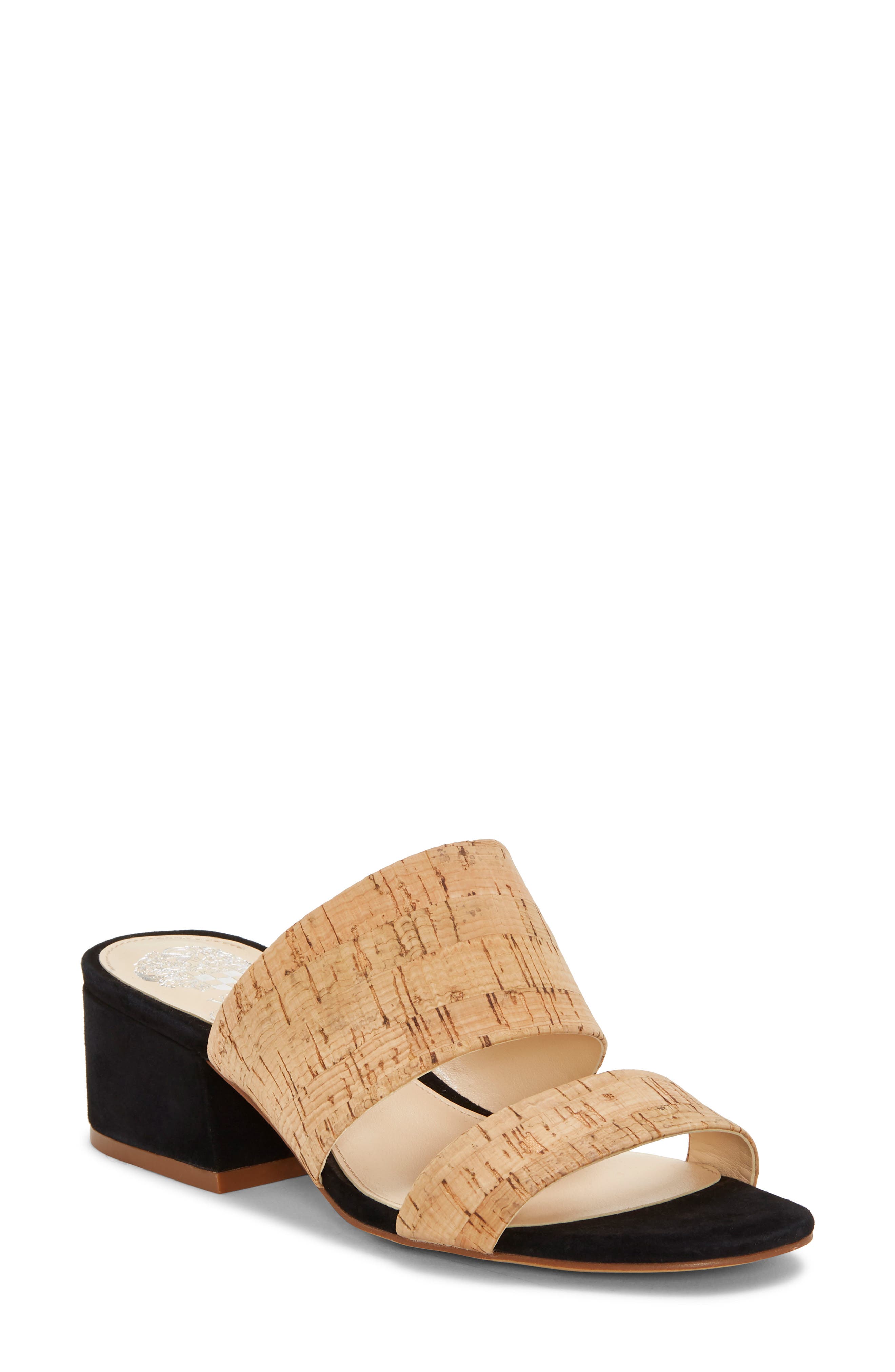 Vince Camuto Caveera Slide Sandal, Beige