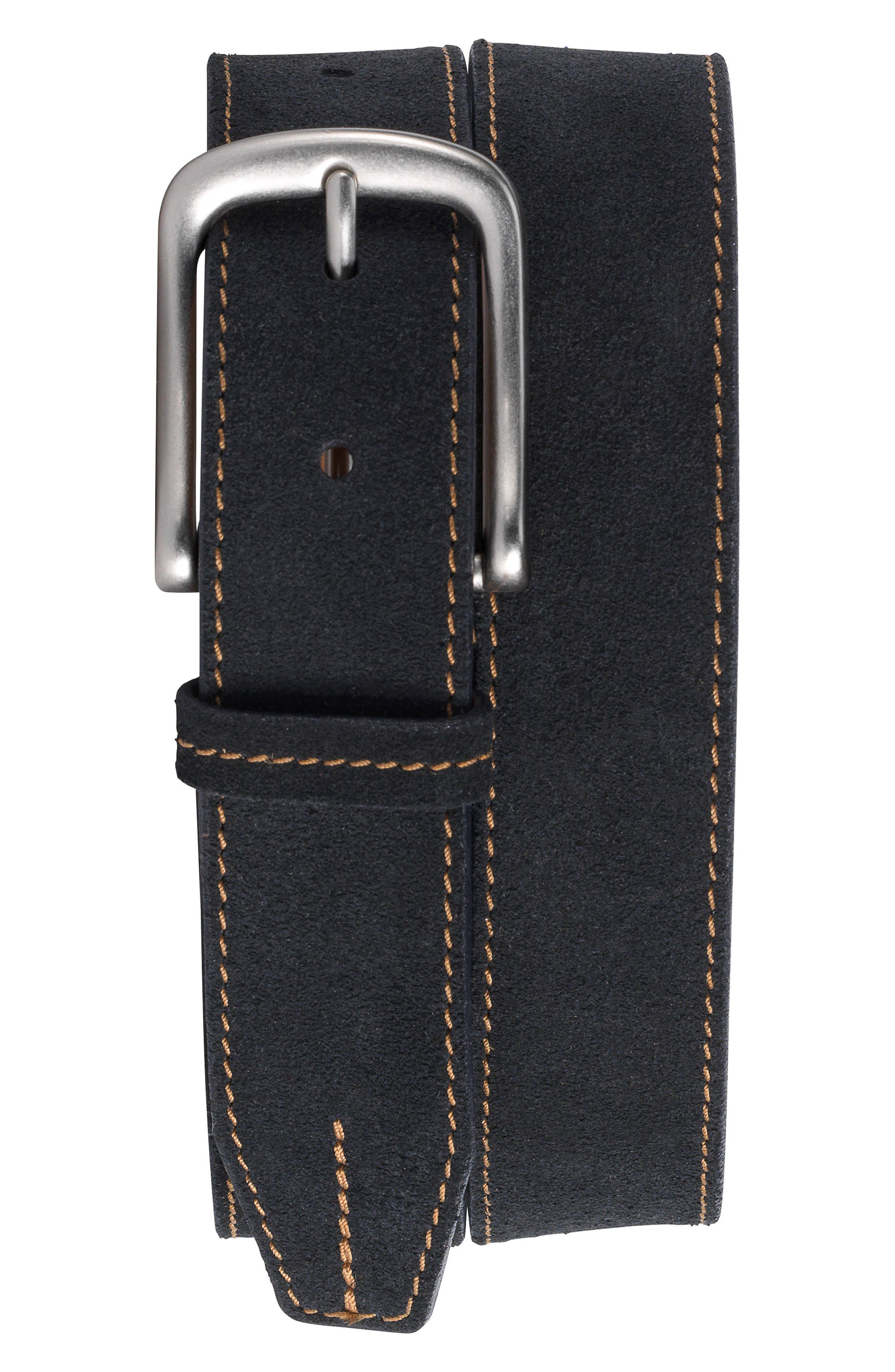Trask Finley Suede Belt