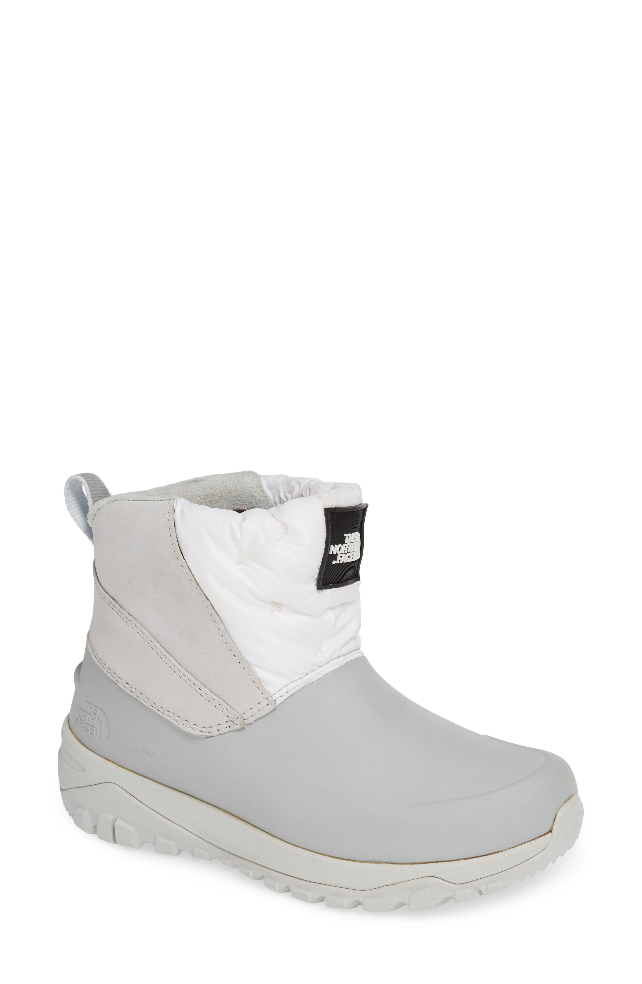 The North Face Yukiona Waterproof Ankle Boot- White