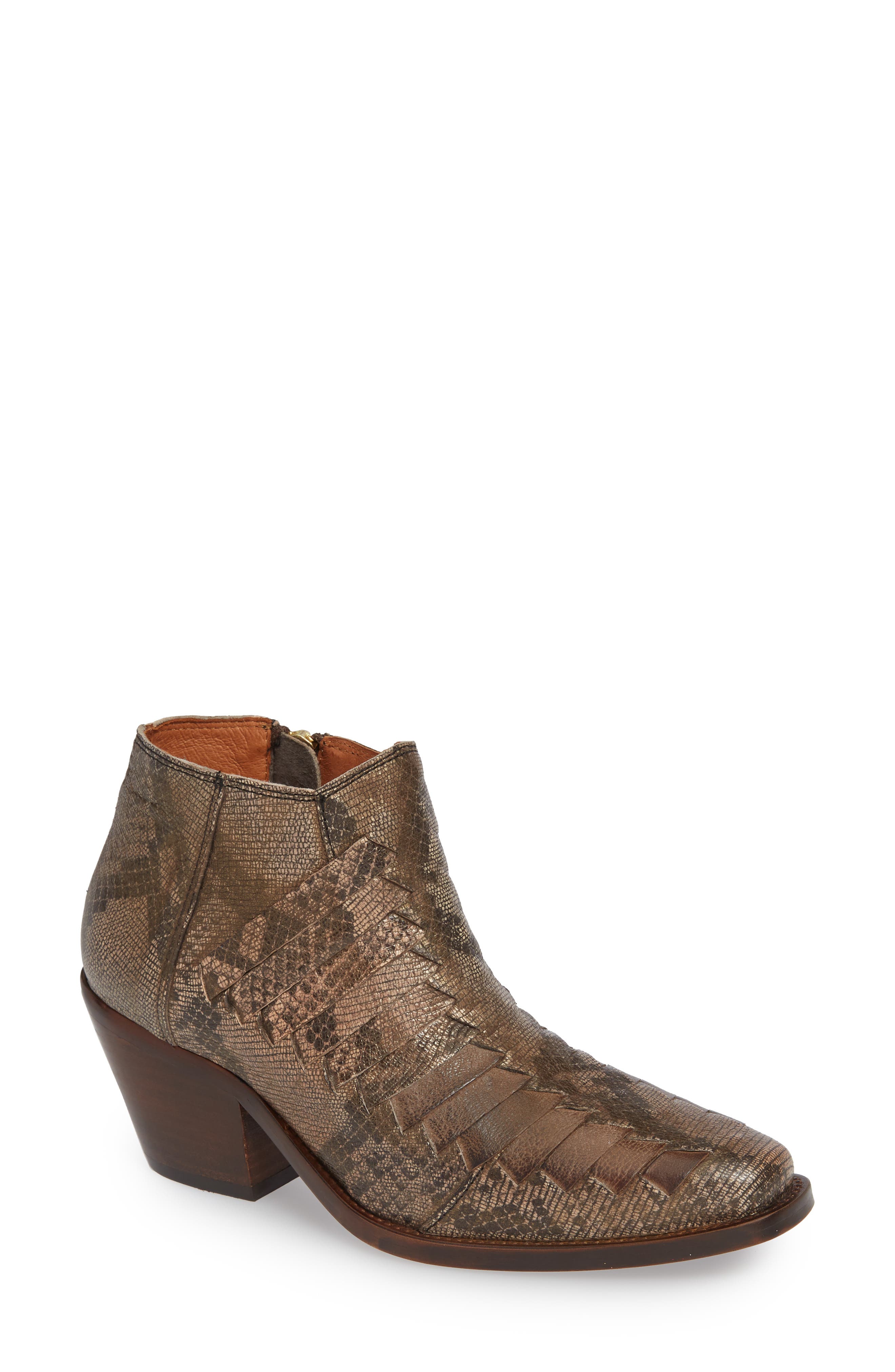 Free People Emmett Western Bootie, Grey