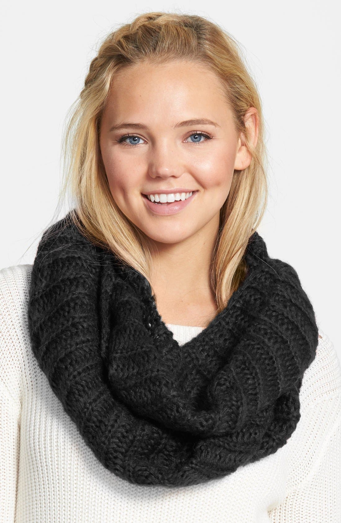 BP. Ribbed Infinity Scarf (Juniors) Nordstrom