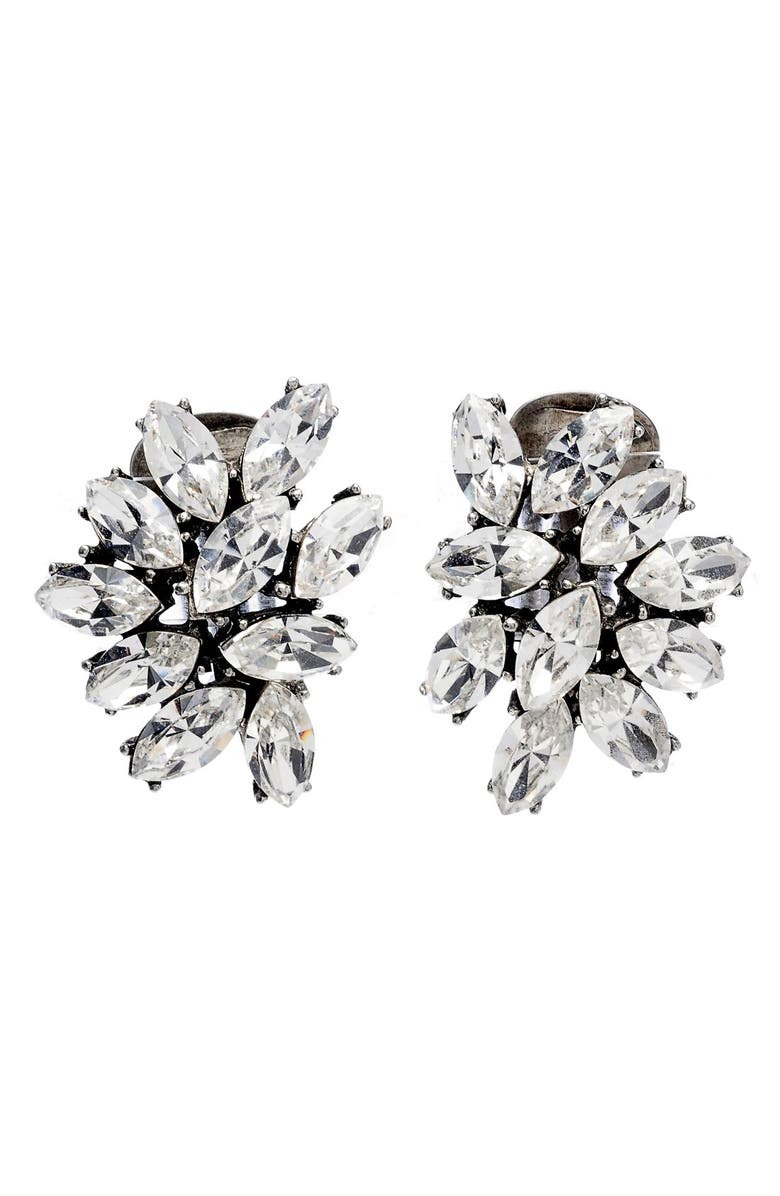 Ben Amun Swarovski Crystal Cer Clip Earrings Nordstrom Swarovski Crystal Cer Clip Earrings