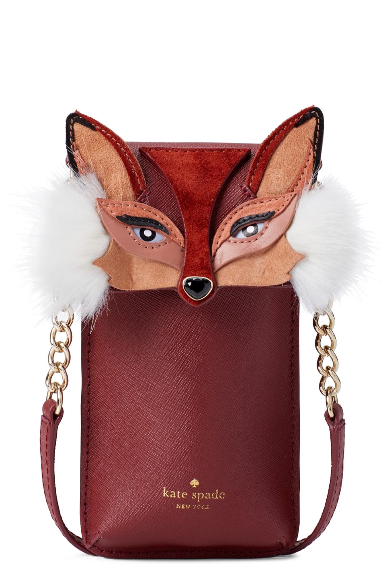 kate spade new york fox iPhone crossbody bag | Nordstrom