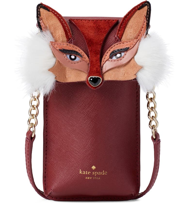 kate spade new york fox iPhone crossbody bag | Nordstrom
