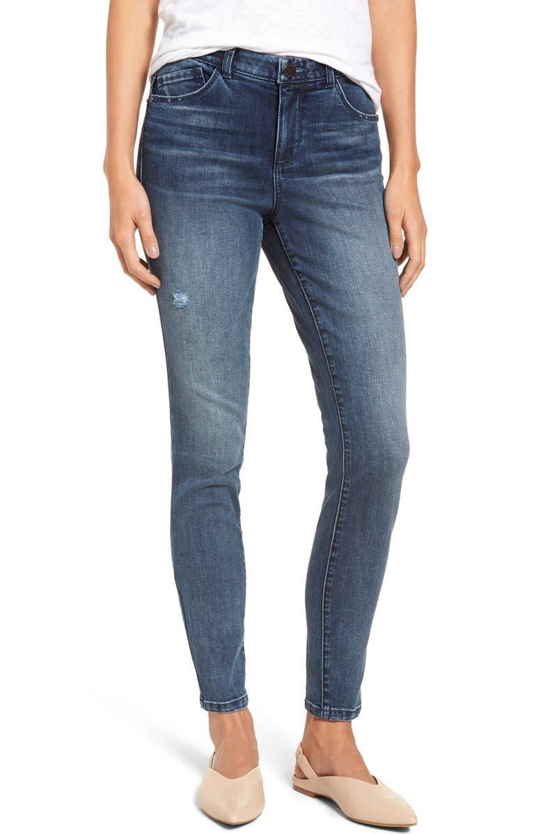 Wit & Wisdom Ab-Solution High Waist Skinny Jeans (Regular & Petite ...