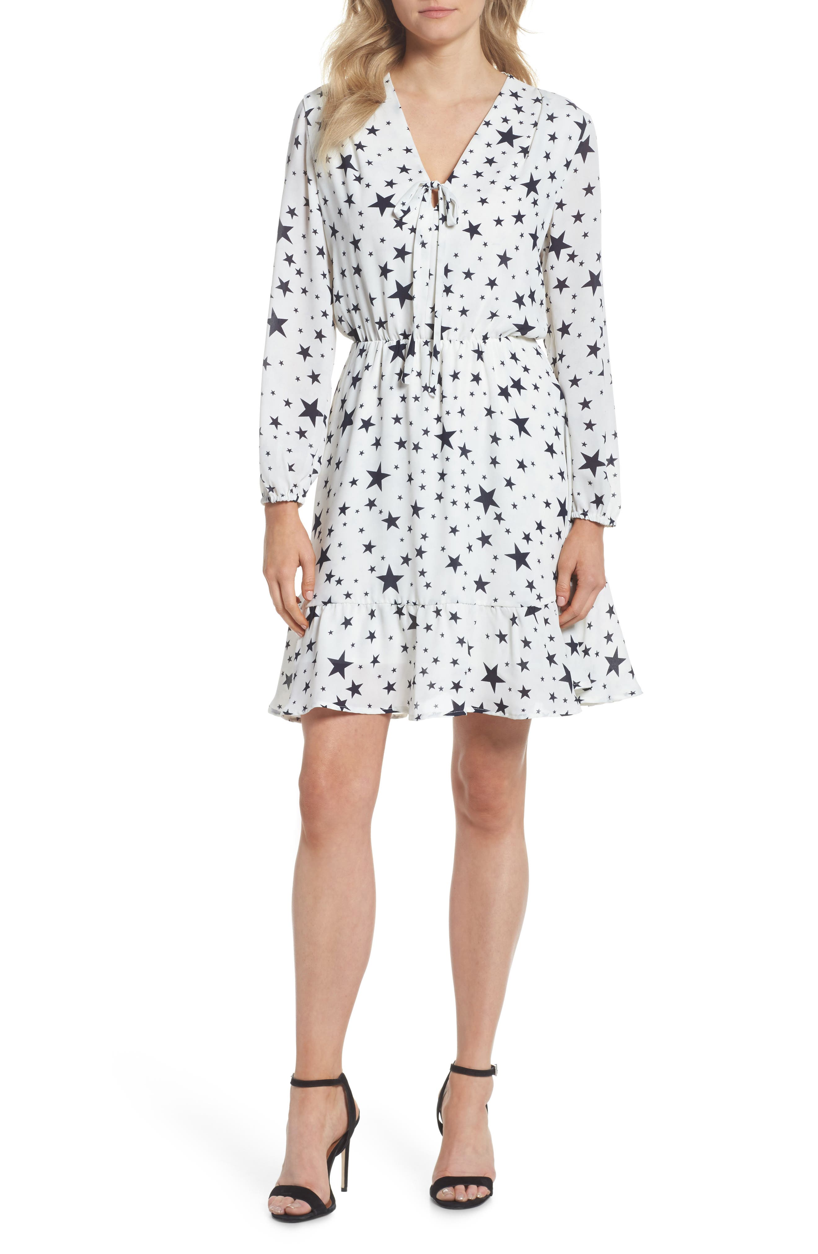 Fraiche By J Star Tie Front Dress
