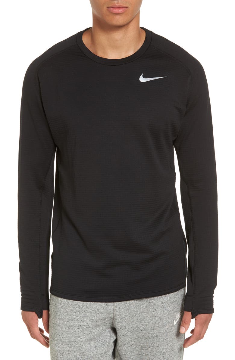 Nike ThermaSphere Long Sleeve Running T-Shirt | Nordstrom