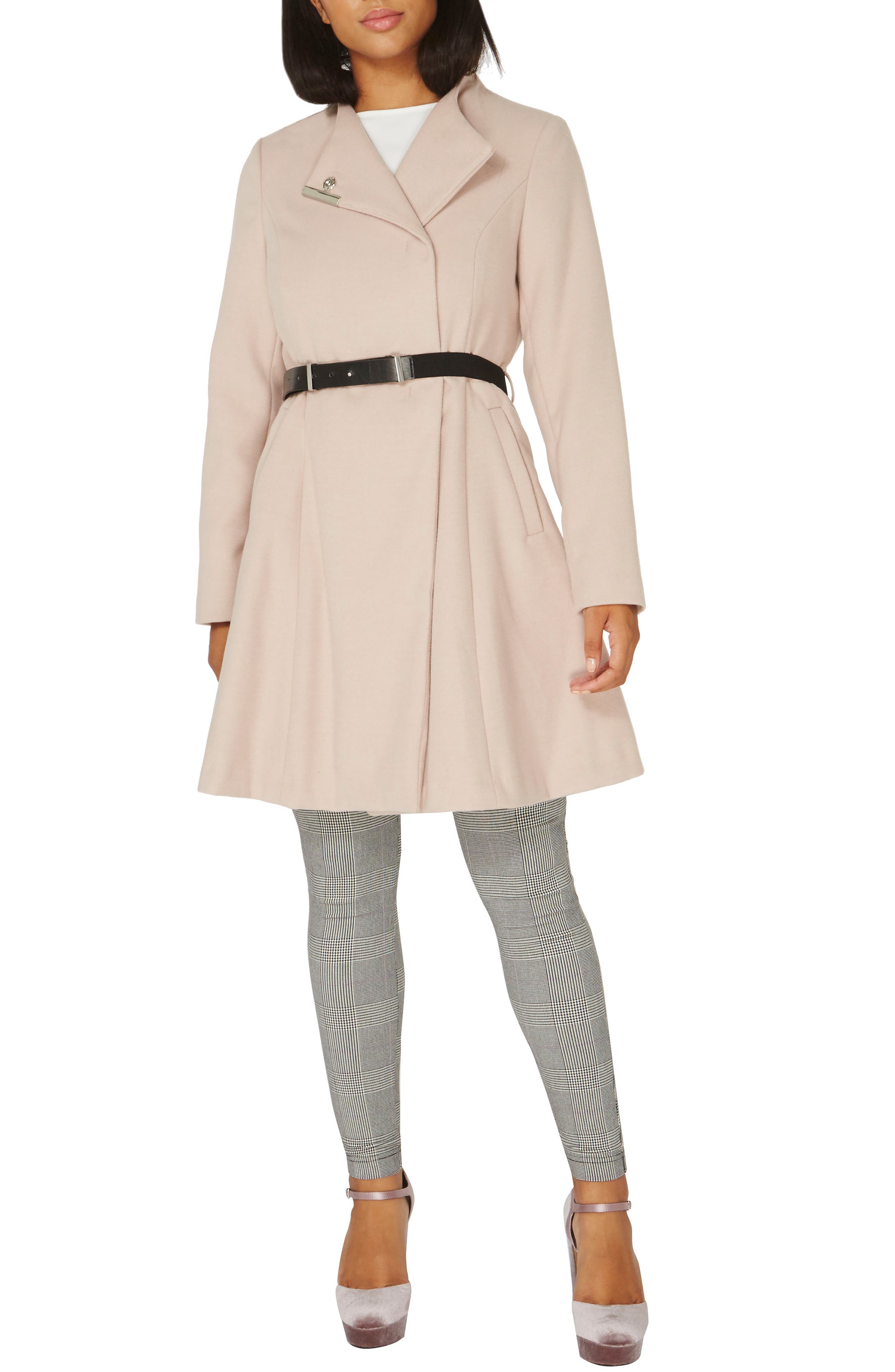 Dorothy Perkins Skirted Coat Nordstrom