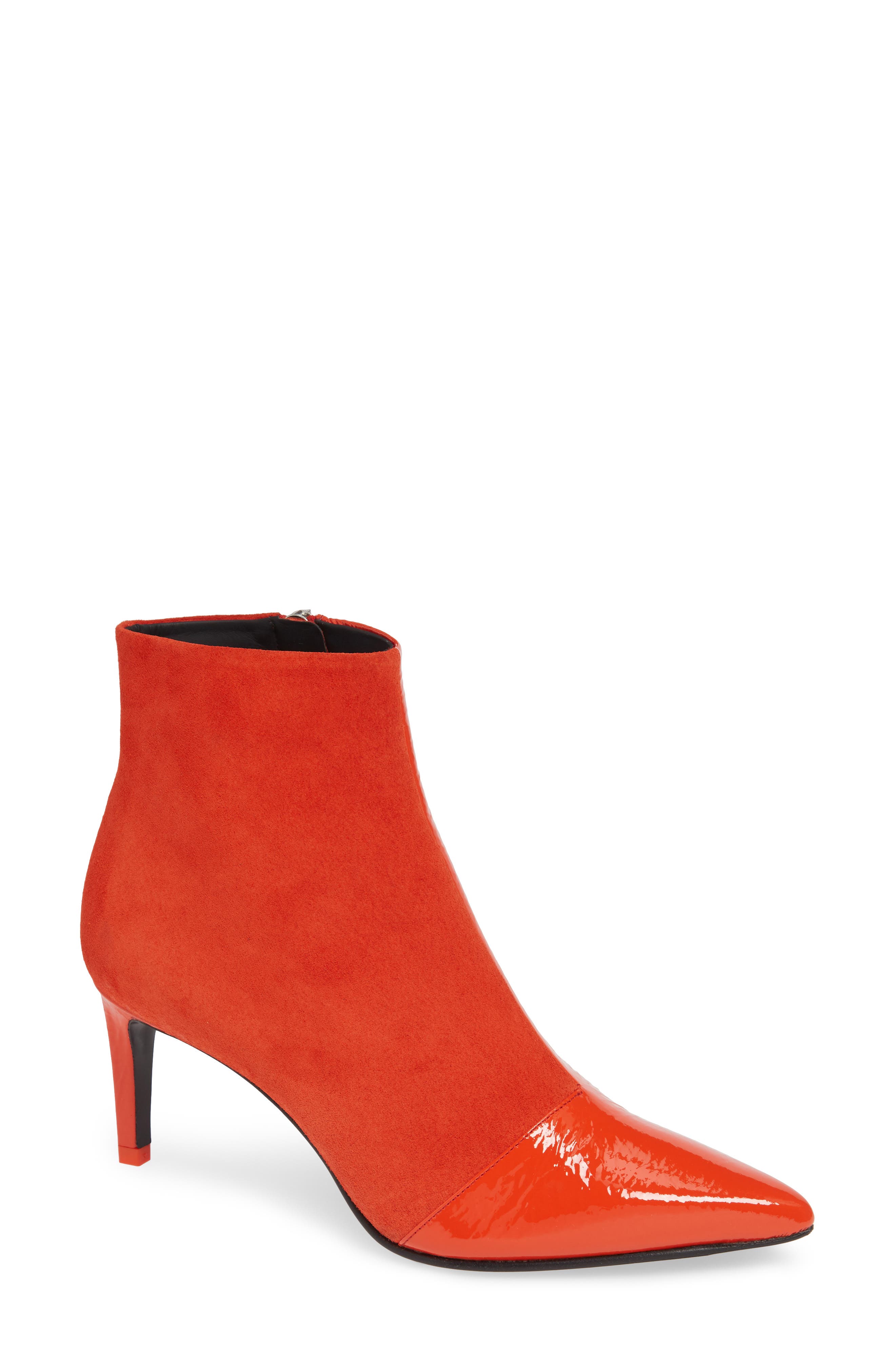 Rag & Bone Beha Pointy Toe Bootie, Orange