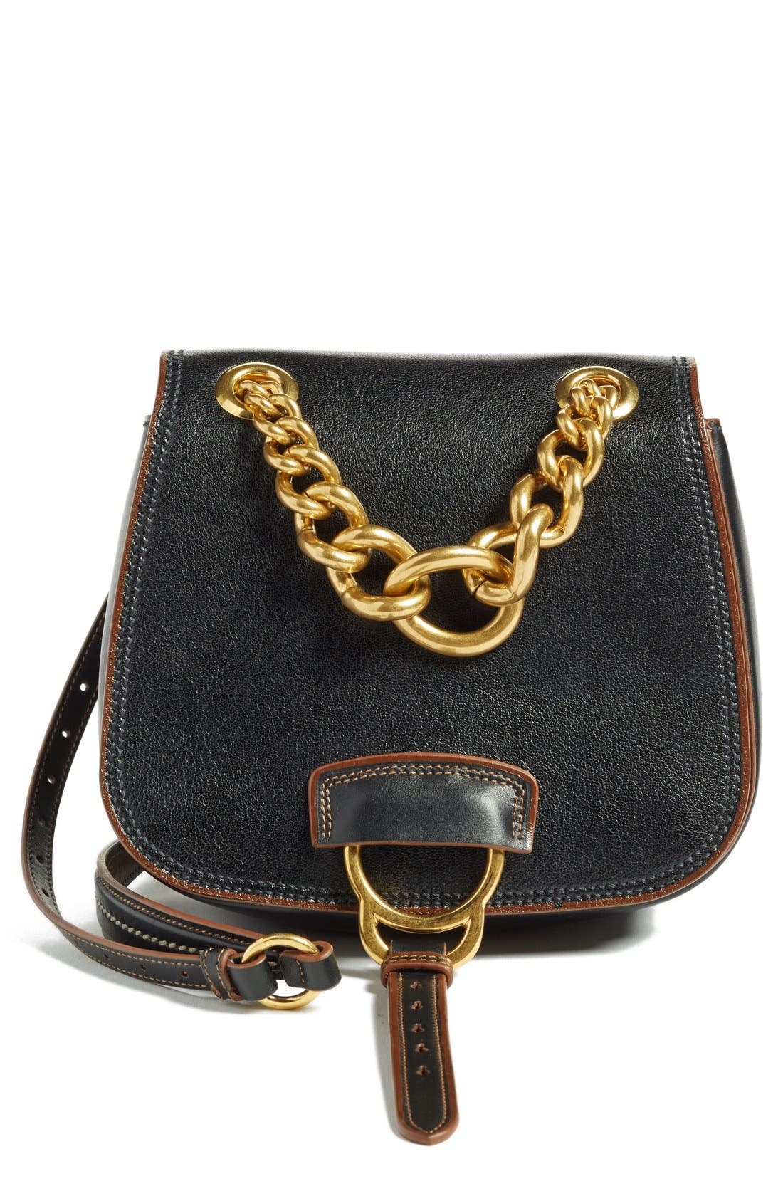 Miu Miu 'Dahlia' Goatskin Leather Saddle Bag Nordstrom