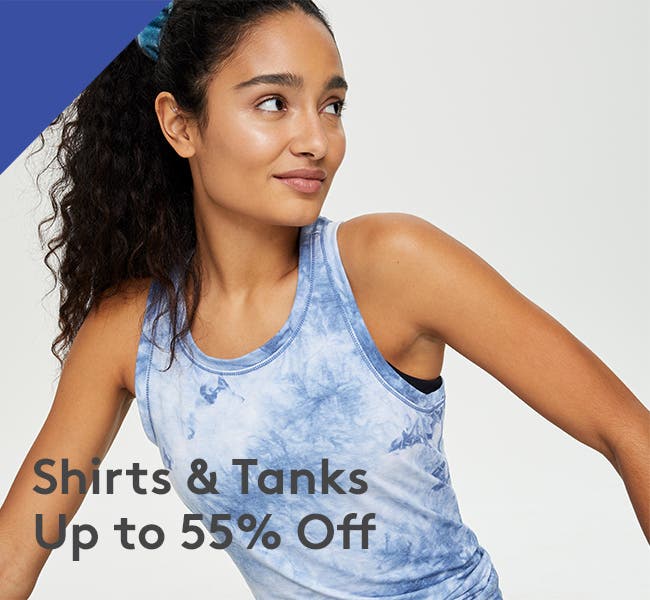 Shirts & Tanks Up to 55% Off