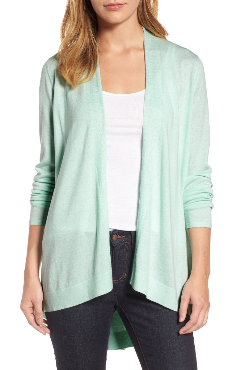 Eileen Fisher Shaped Tencel® Lyocell Blend Cardigan | Nordstrom