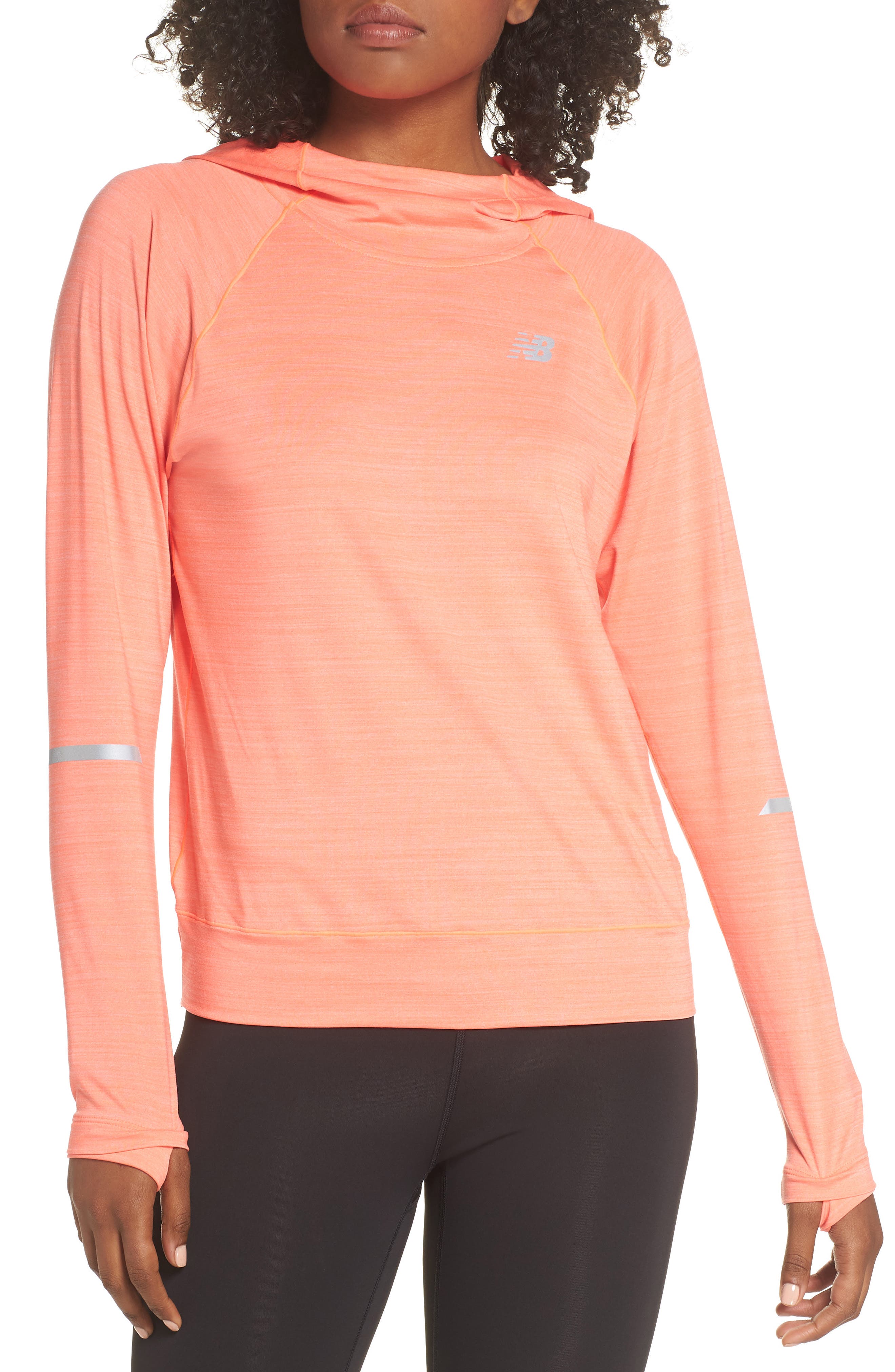New Balance Seasonless Hoodie, Red
