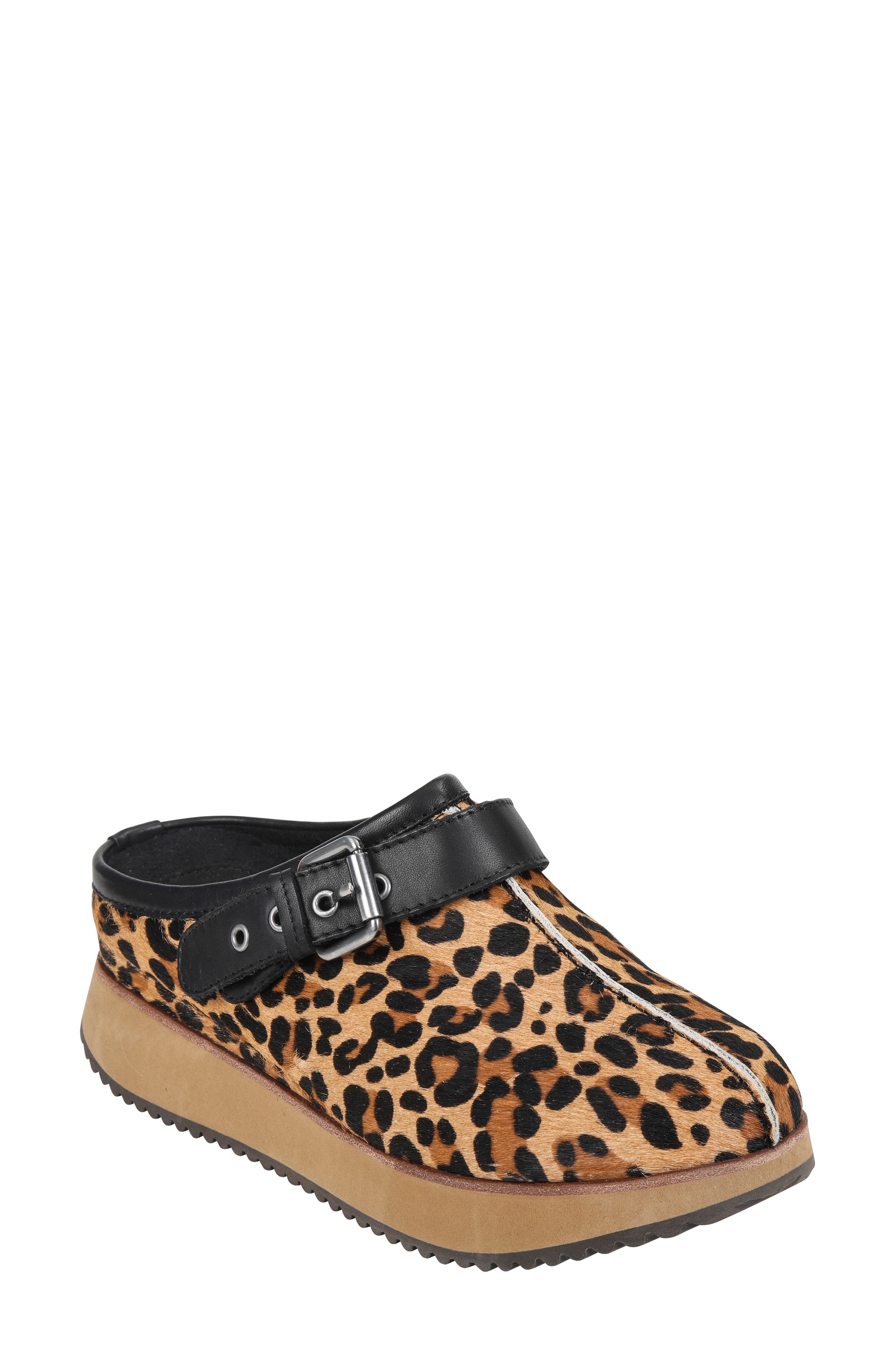 Earth Lyra Buckle Clog- Brown
