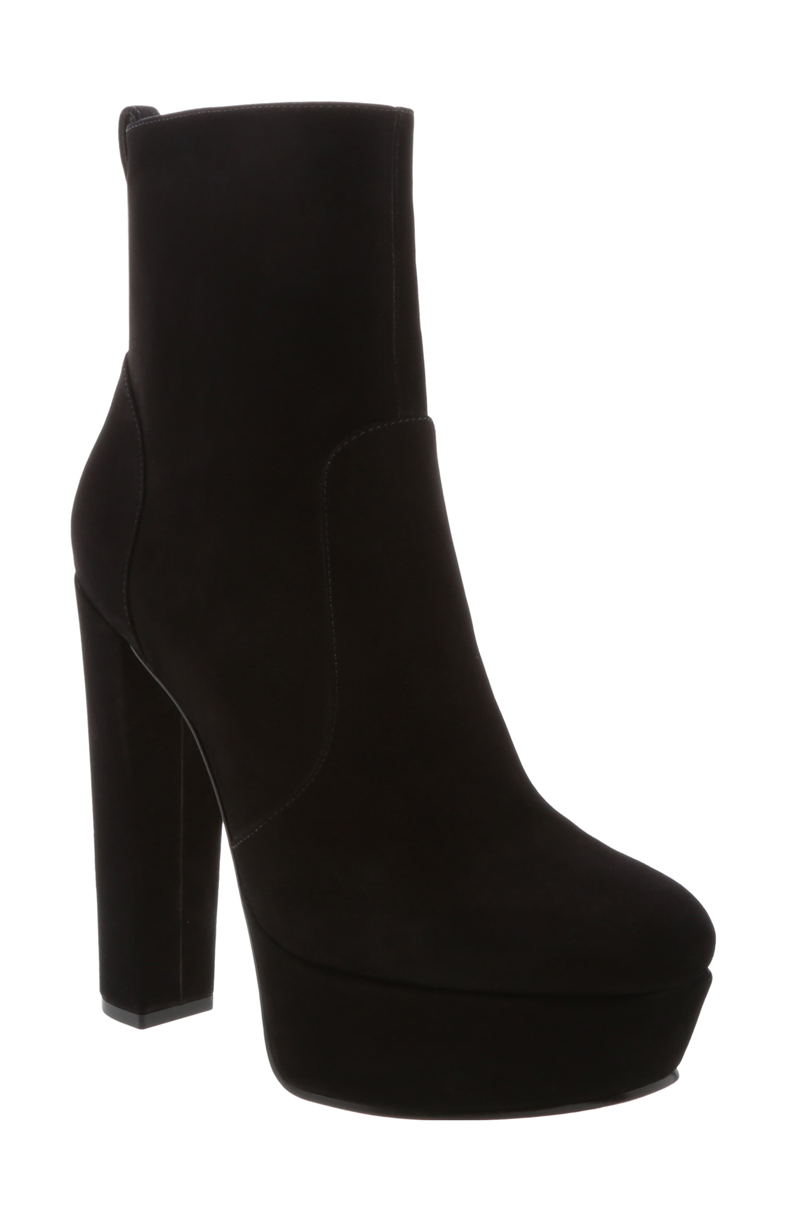 Schutz July Platform Bootie, Black