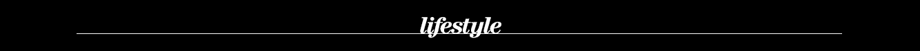 Lifestyle
