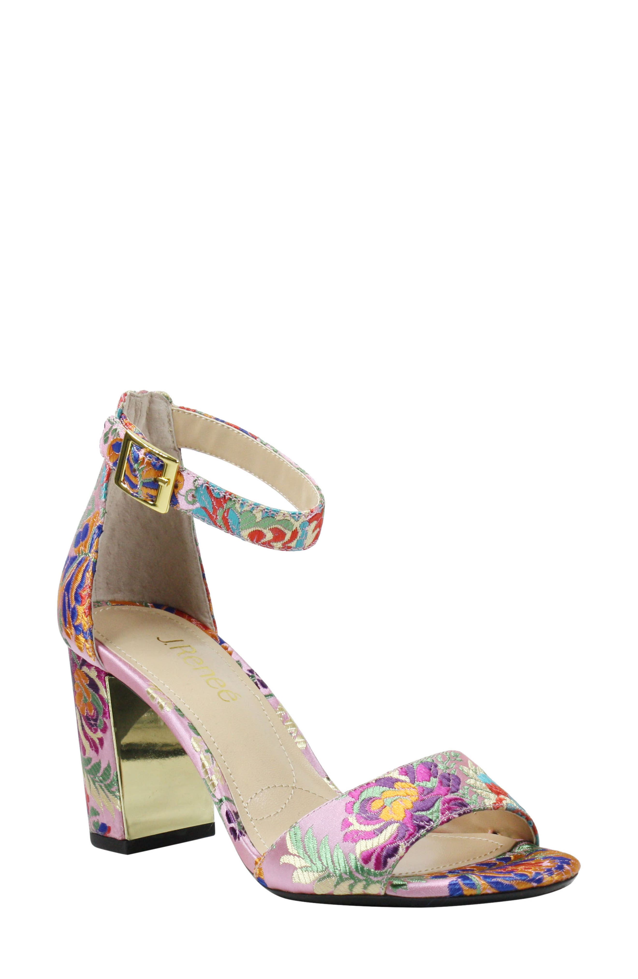 J. Renee Flaviana Ankle Strap Sandal B - Pink